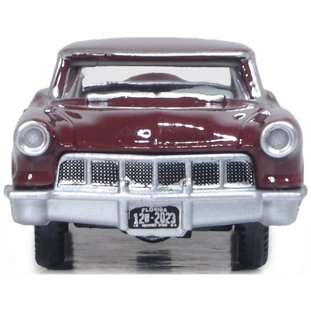 1956 Continental Mark II - Dark Red 1:87 Scale Diecast Model Car by Oxford Diecast