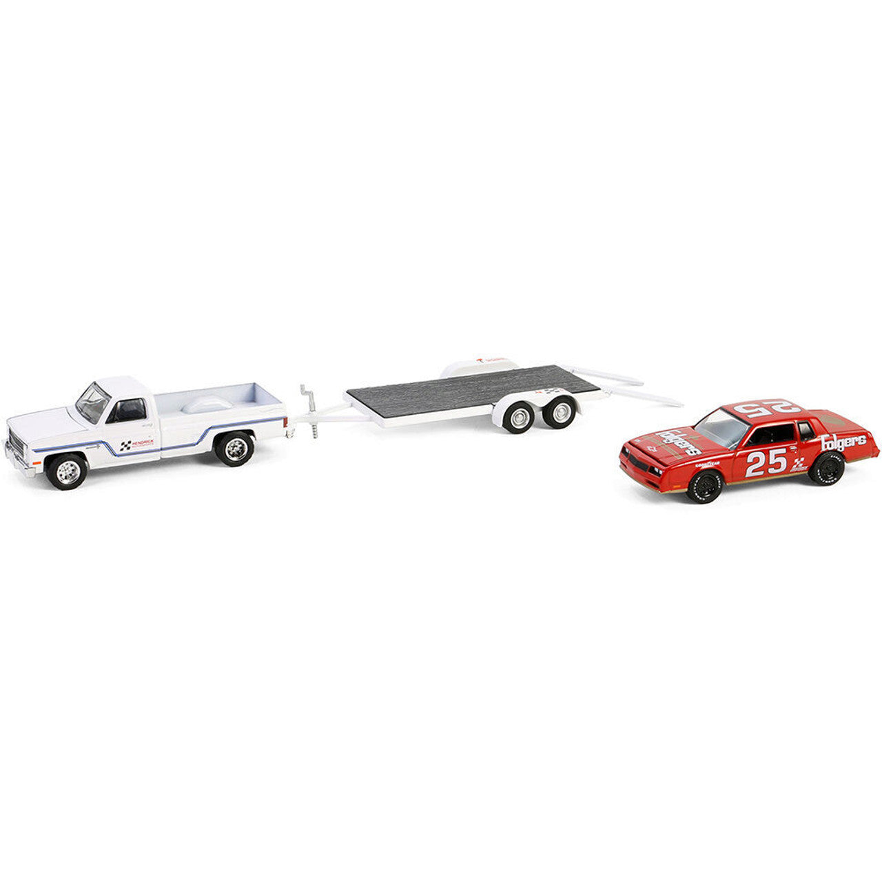 1986 Chevrolet C30 Custom Deluxe and 1986 | Greenlight 1:64 Scale Diecast Model Truck by Greenlight