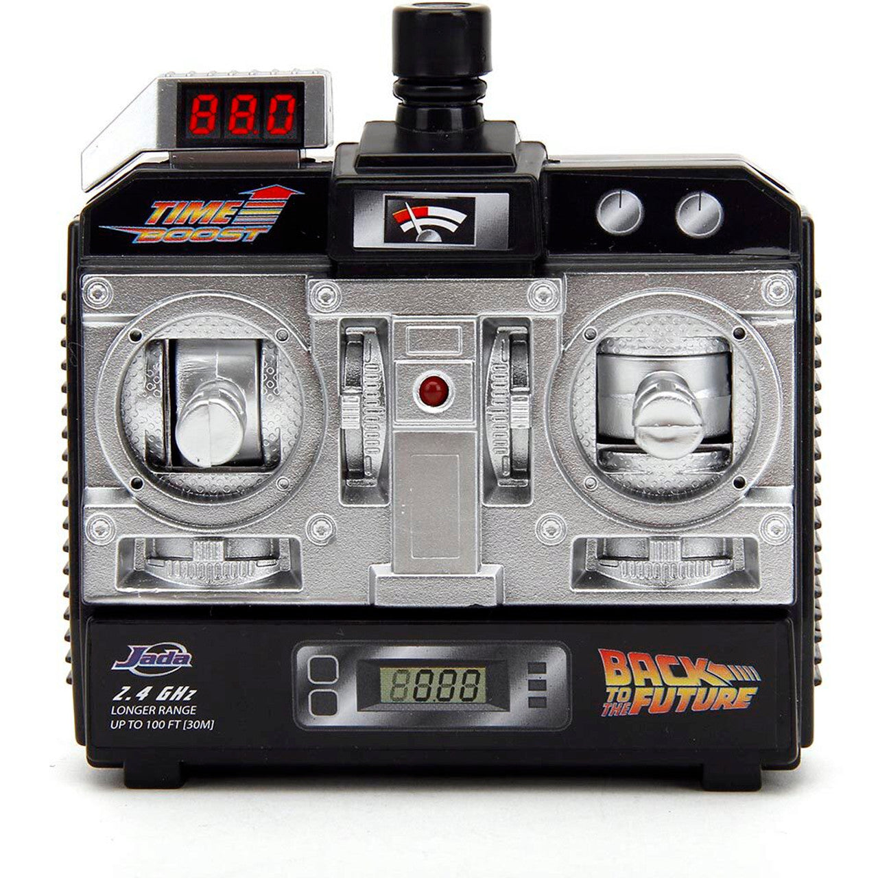 Remote Control Back To The Future Time Machine W/Light 1:16 Scale Remote Control Model Car by Jada Toys