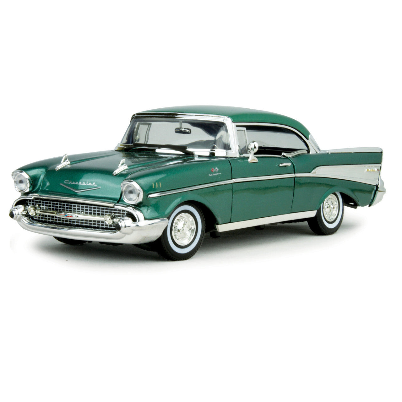 1957 Chevy Bel Air Coupe 1:18 Scale Diecast Model Car by Motormax