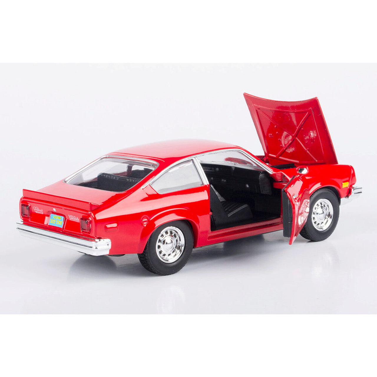 1974 Chevy Vega - Red 1:24 Scale Diecast Model Car by Motormax
