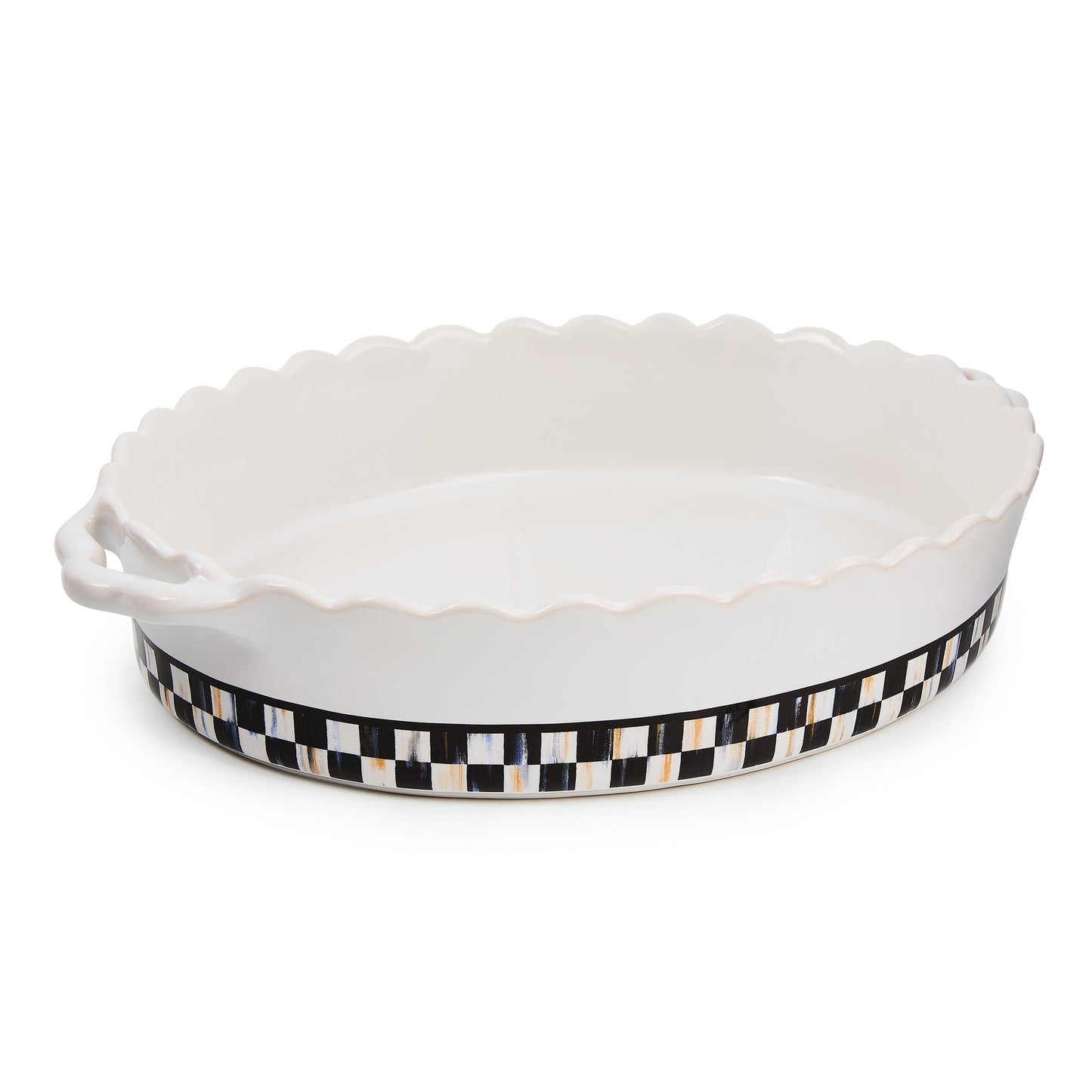 Courtly Check Everyday Large Oval Baker