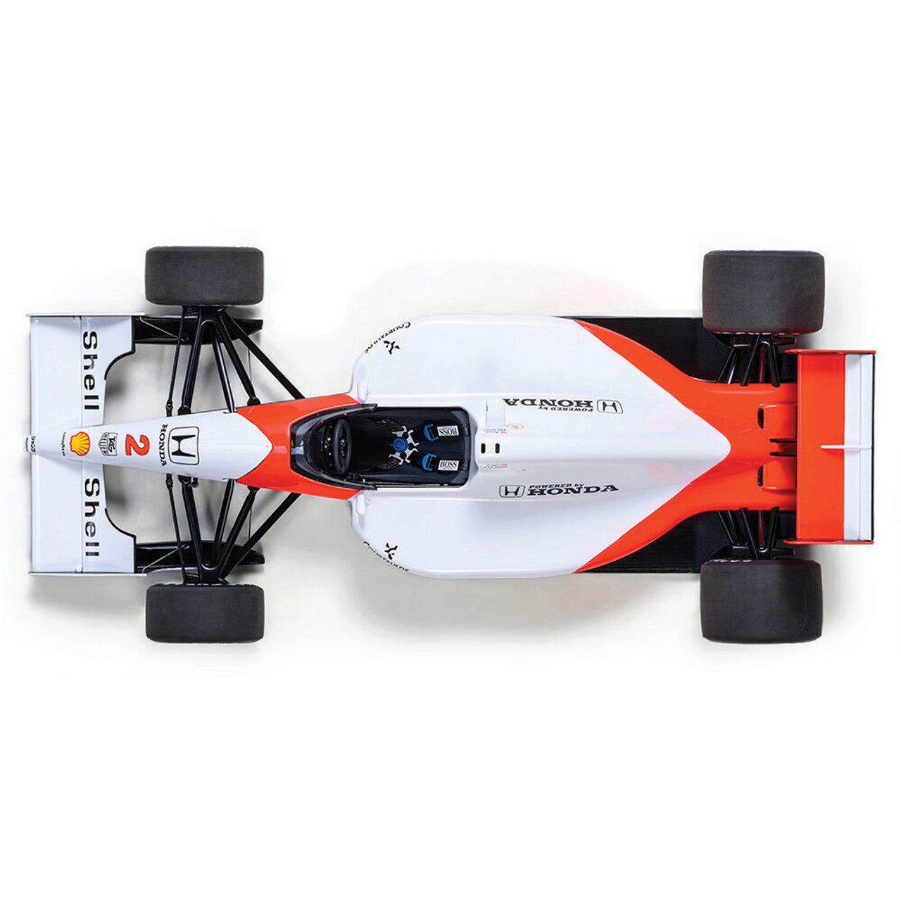 1991 McLaren Honda MP 4/6 Formula 1 - G.Berger #2 1:18 Scale Diecast & Composite Model Car by AutoArt