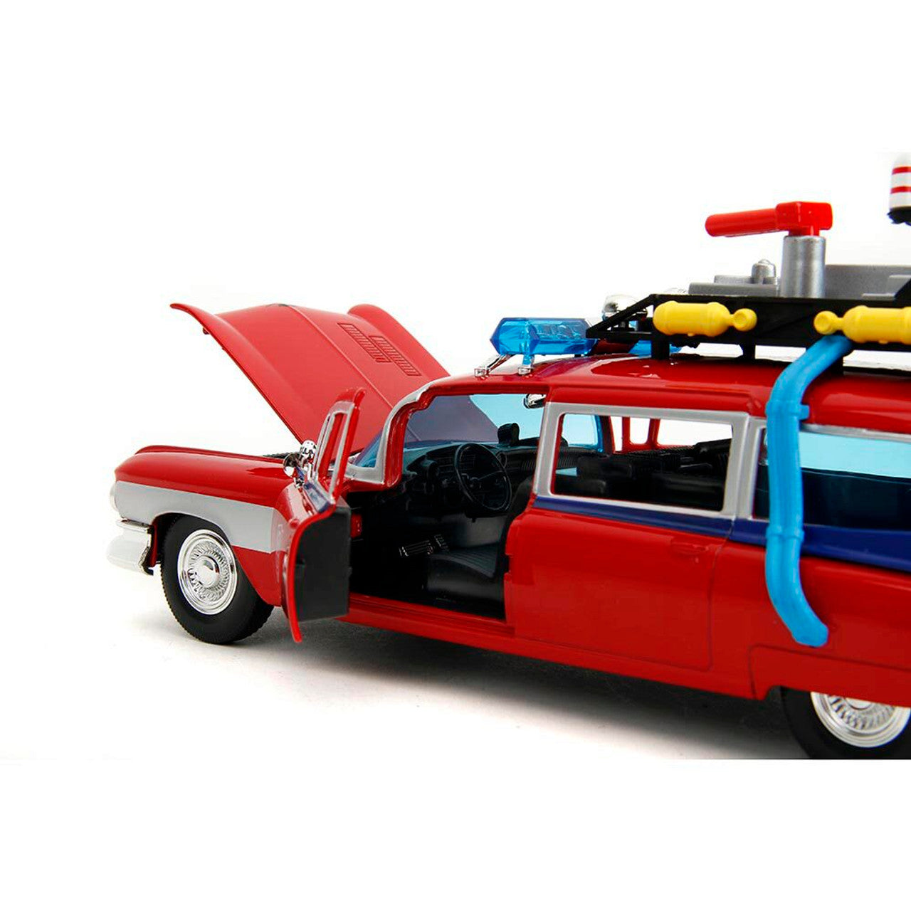 Ghostbusters ECTO-1 Optimus Prime Cadillac 1:24 Scale Diecast Model Car by Jada Toys