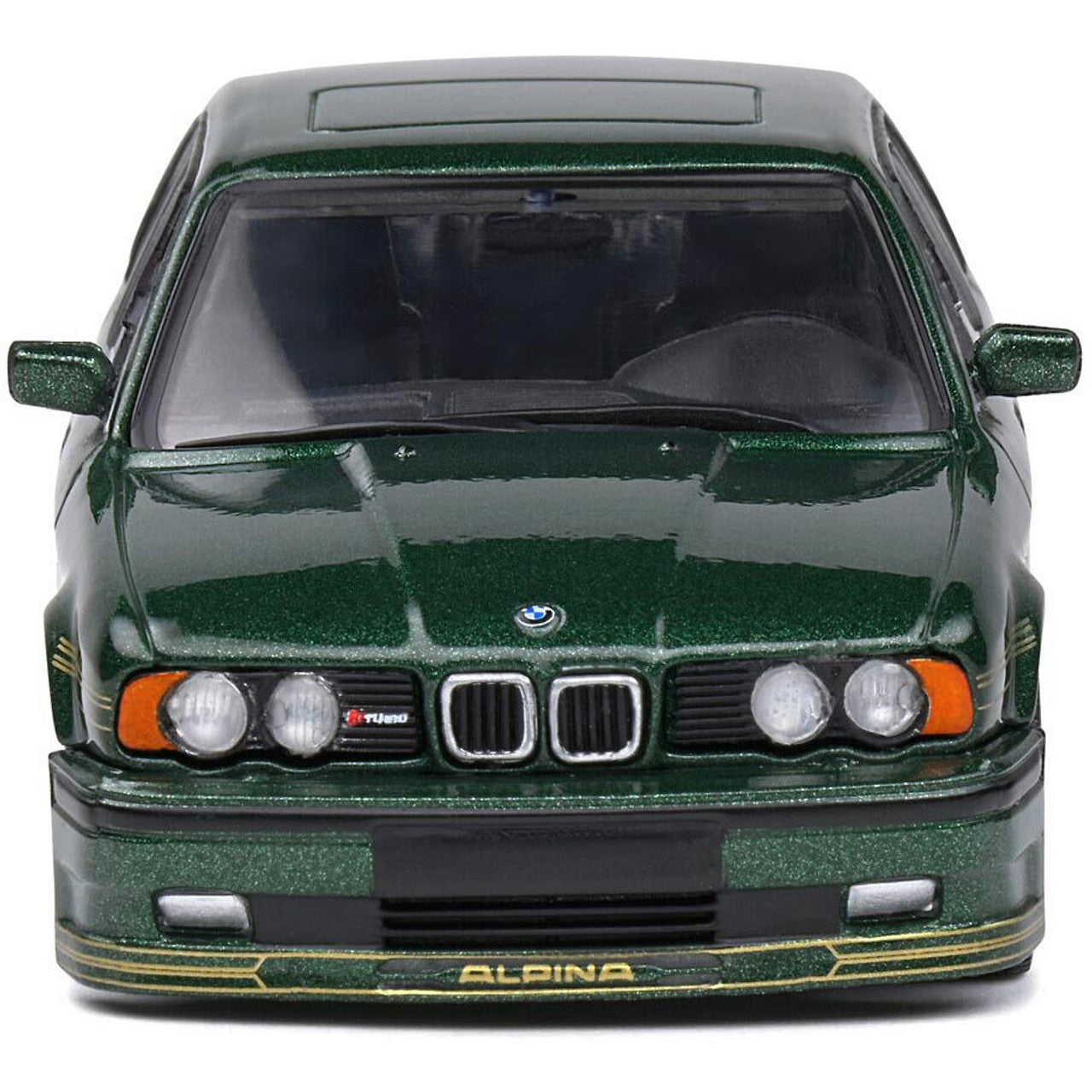 Alpina B10 BMW 5 Series E34 - Green 1:43 Scale Diecast Model Car by Solido