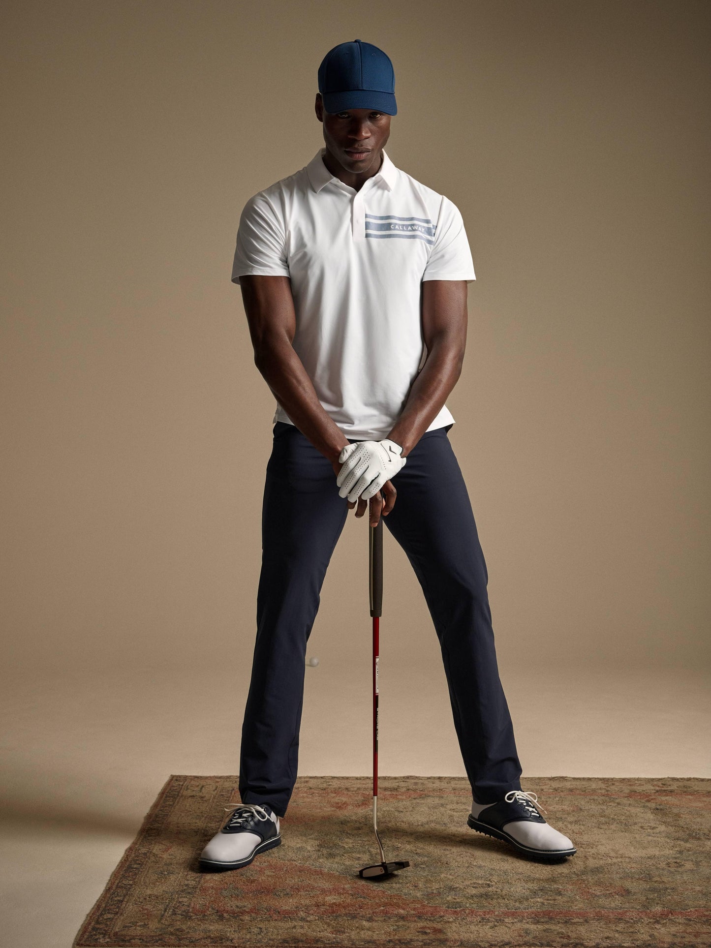 Legacy Collection™ Mens Triple Track Chest Block Golf Polo