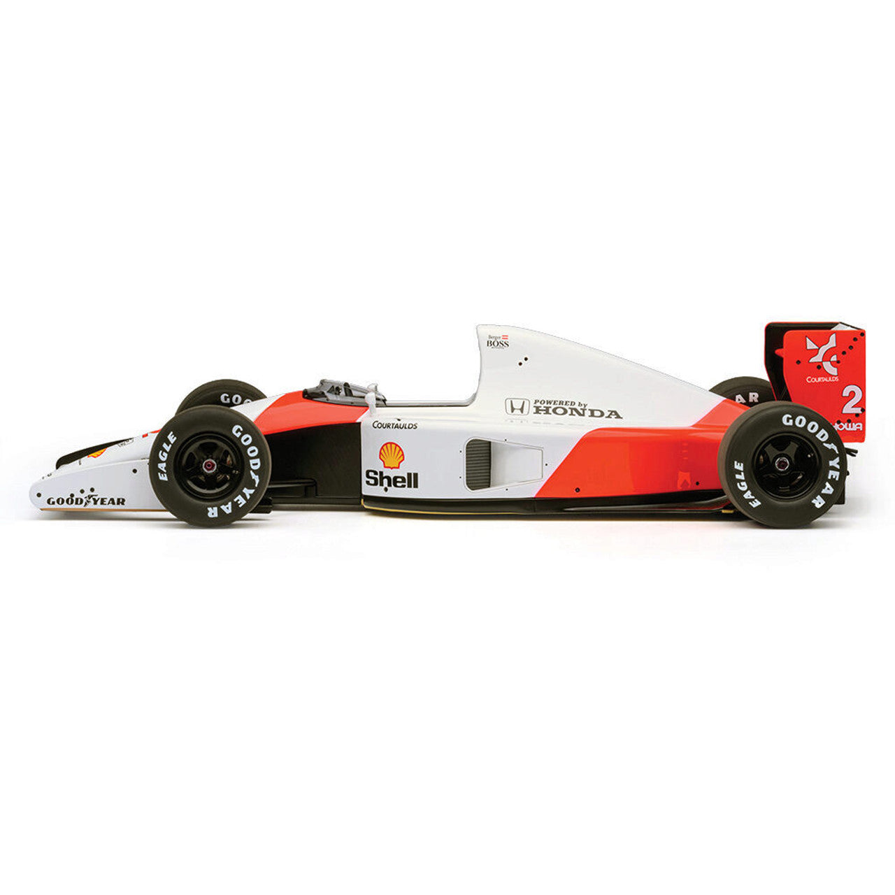 1991 McLaren Honda MP 4/6 Formula 1 - G.Berger #2 1:18 Scale Diecast & Composite Model Car by AutoArt