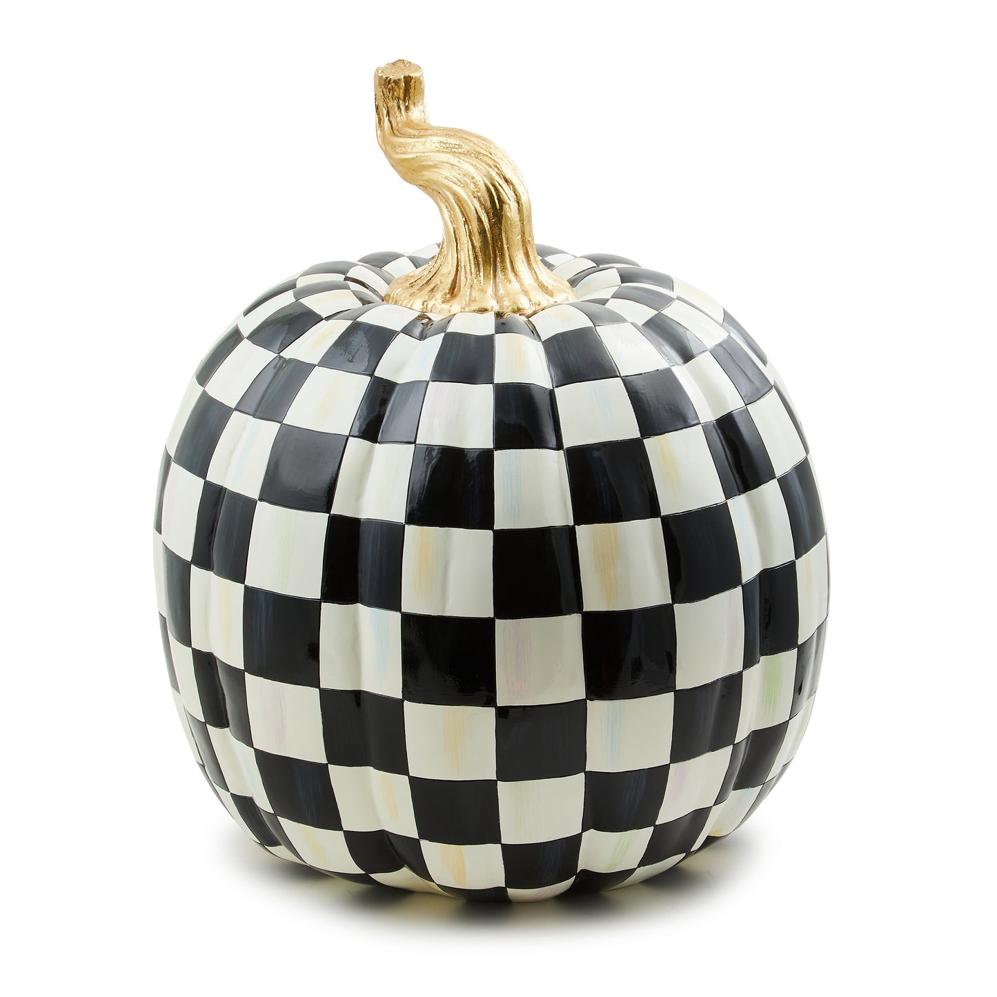 Courtly Check Glossy Pumpkin ¨C Large