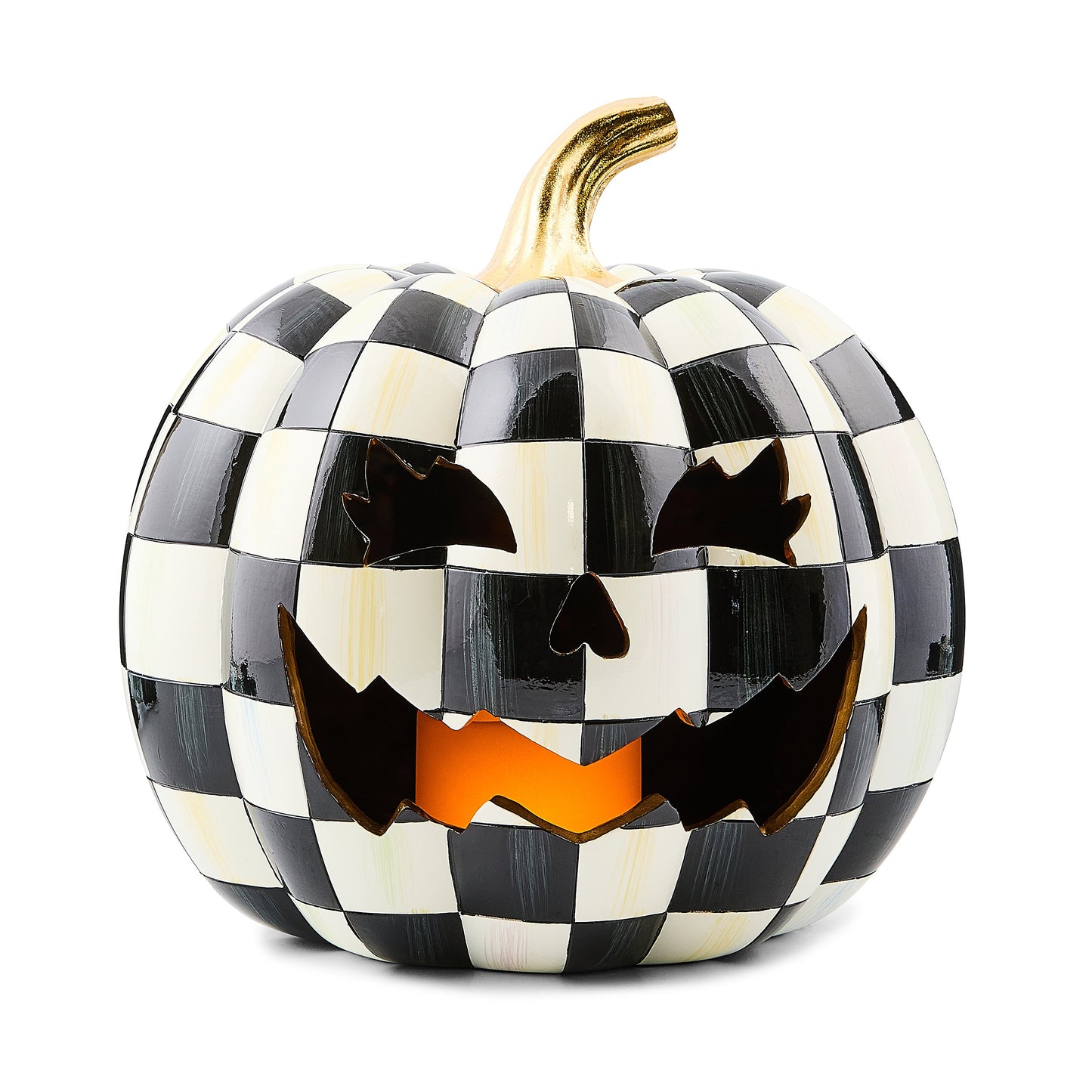 Courtly Check Illuminated Jack O¡¯ Lantern