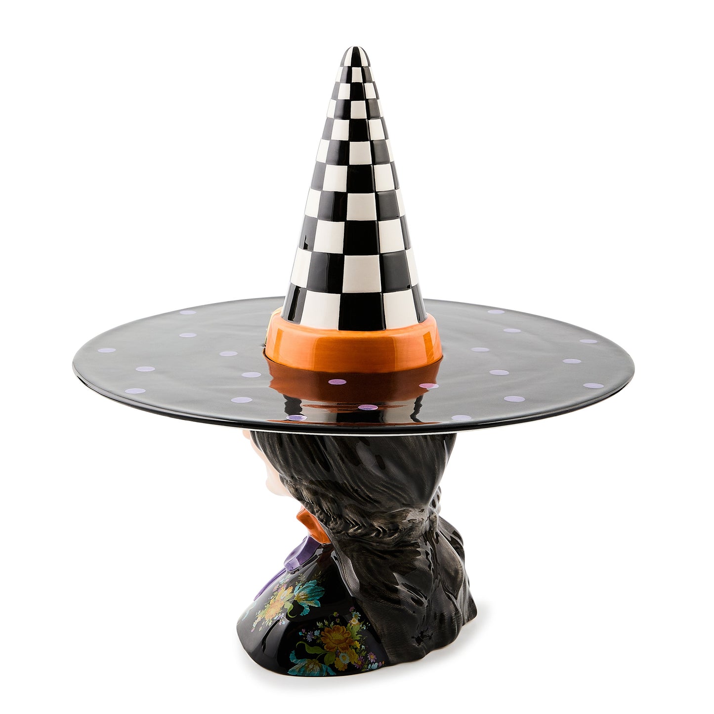 Greta Witch Ceramic Serving Stand