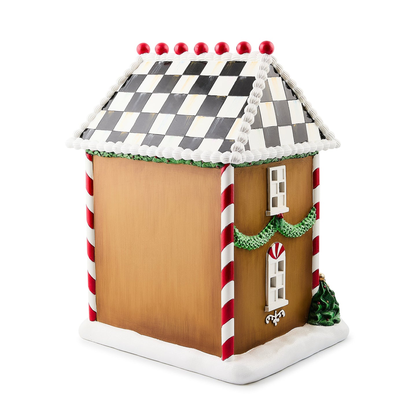 Holly Village Illuminated Gingerbread House