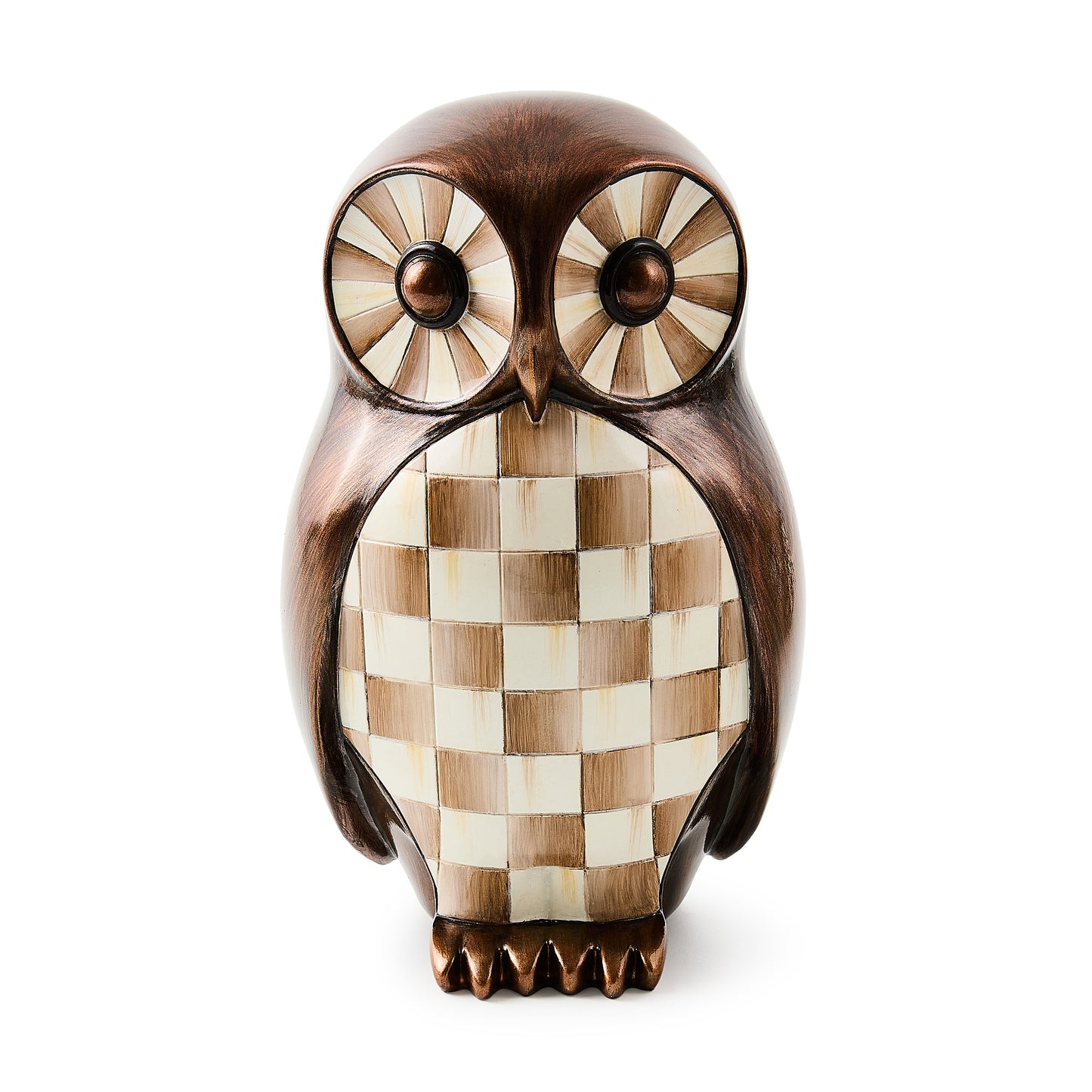 Mocha Check Owl