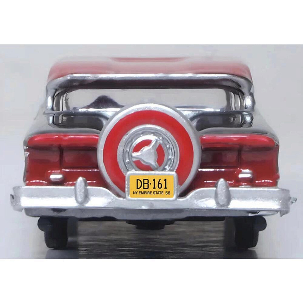 1958 Edsel Citation-Silver/Red 1:87 Scale by Oxford Diecast
