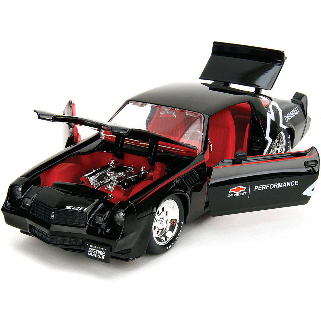 1979 Chevy Camaro Drag Car 1:24 Scale Diecast Model by Jada Toys