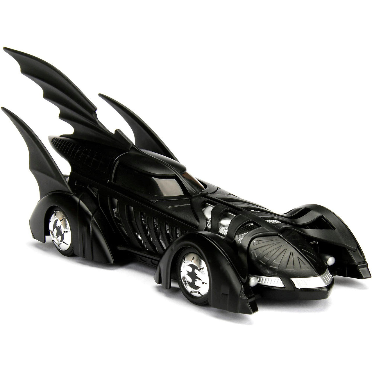1995 Batman Forever Batmobile w/BATMAN 1:24 Scale Diecast Model Car by Jada Toys