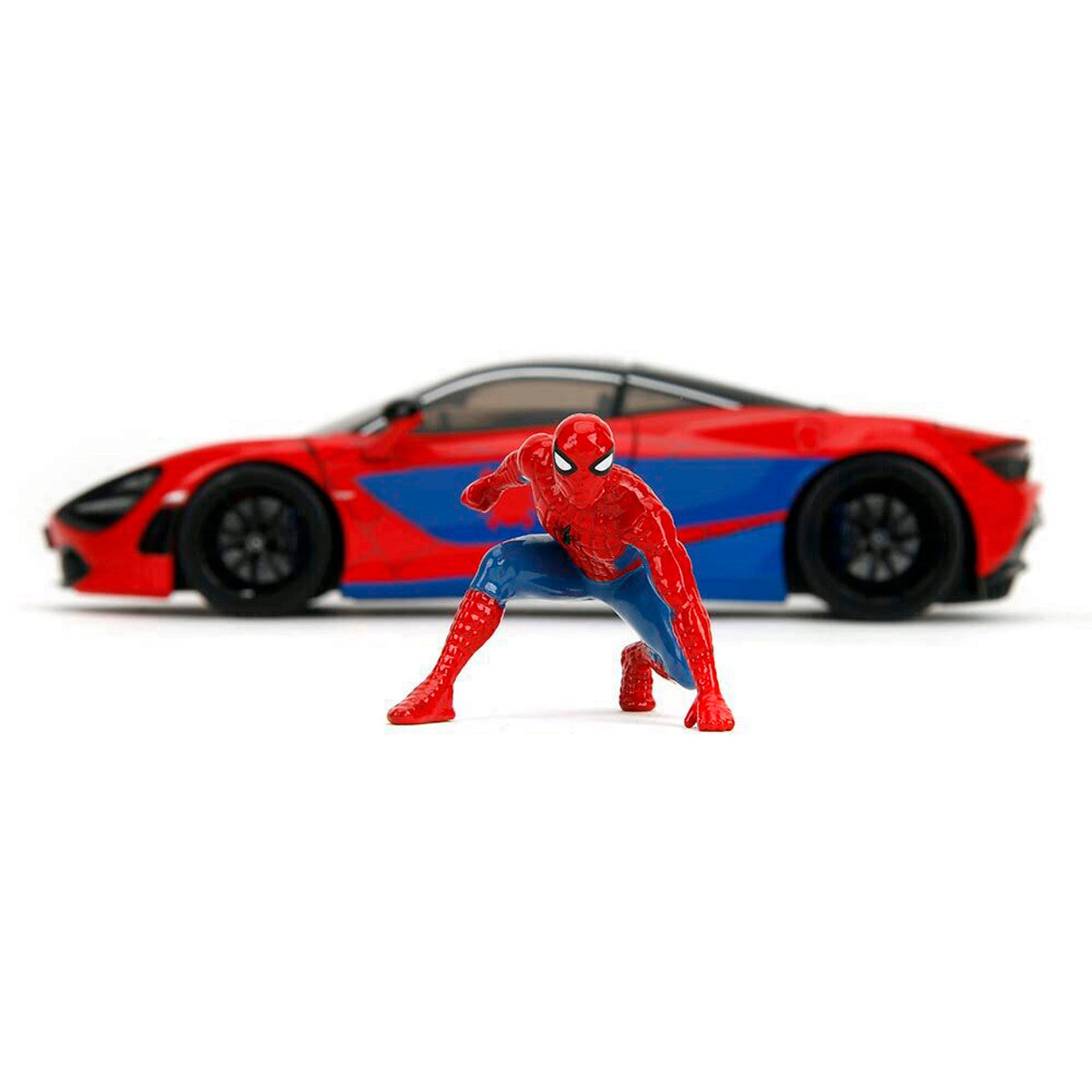 Mclaren 720S W/Spider-Man 1:24 Scale Diecast Model Car by Jada Toys
