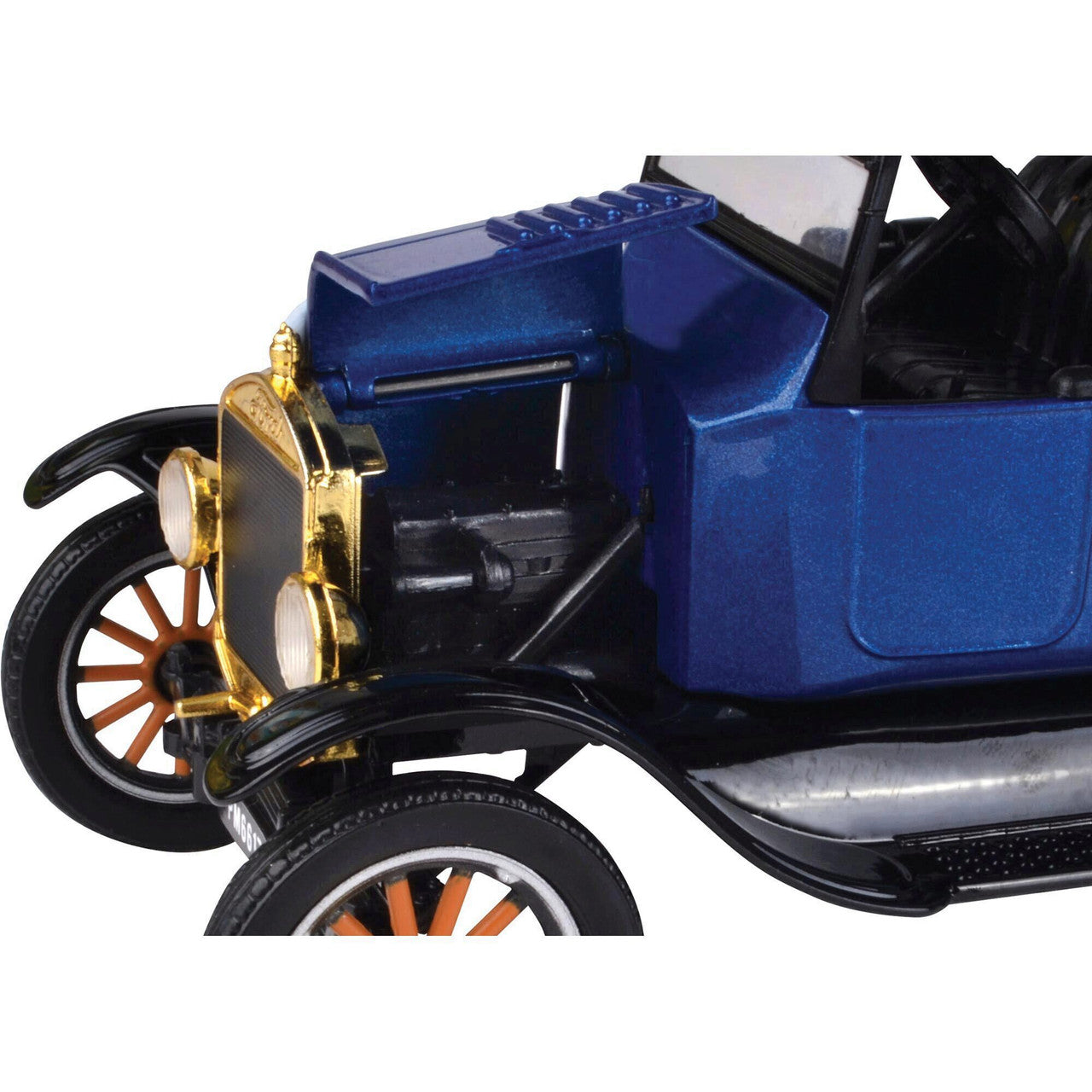 1925 Ford Model T - Touring ( soft top )-Blue 1:24 Scale Diecast Model Car by Motormax