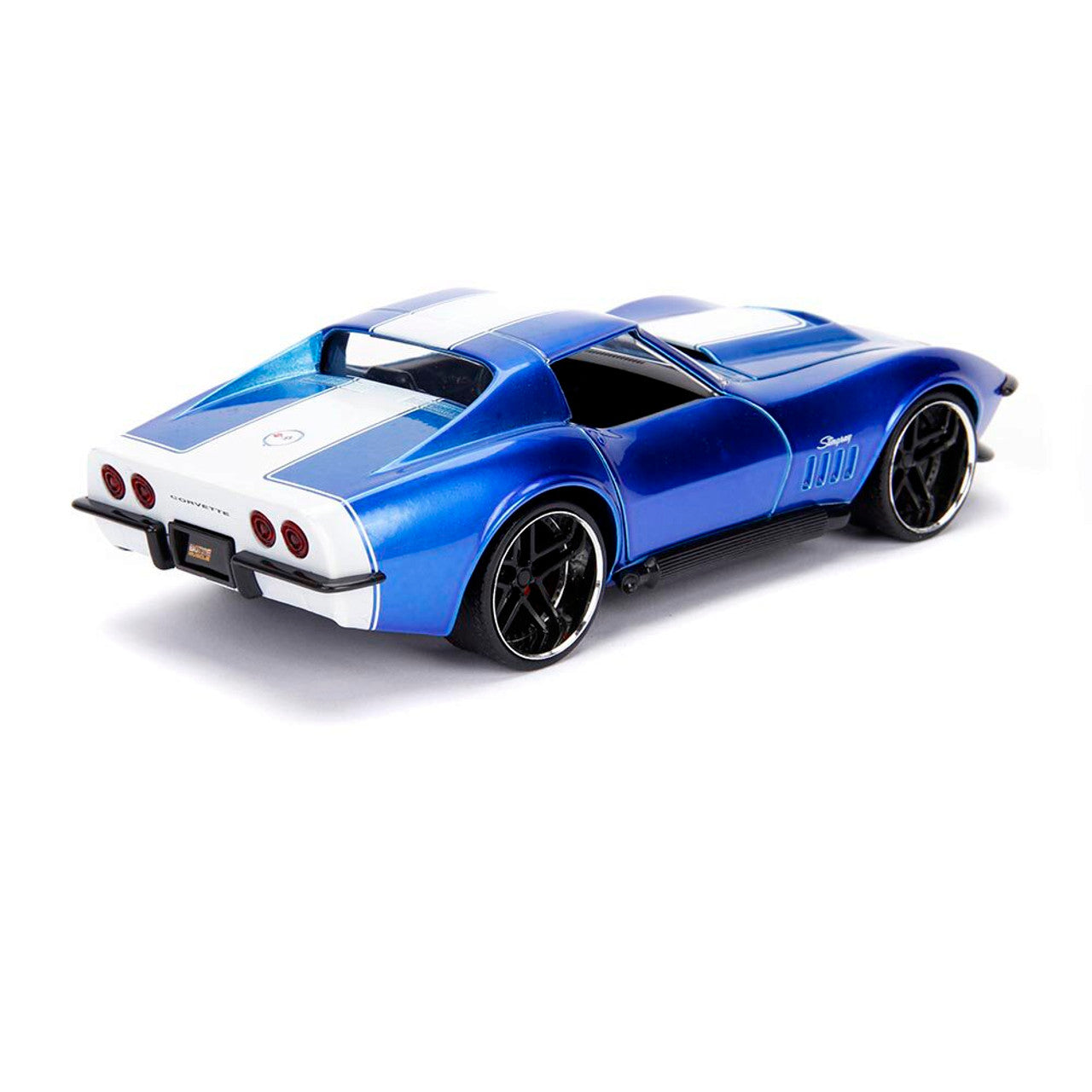 1969 Corvette Stingray - Big Time Muscle 1:24 Scale Diecast Model Car by Jada Toys