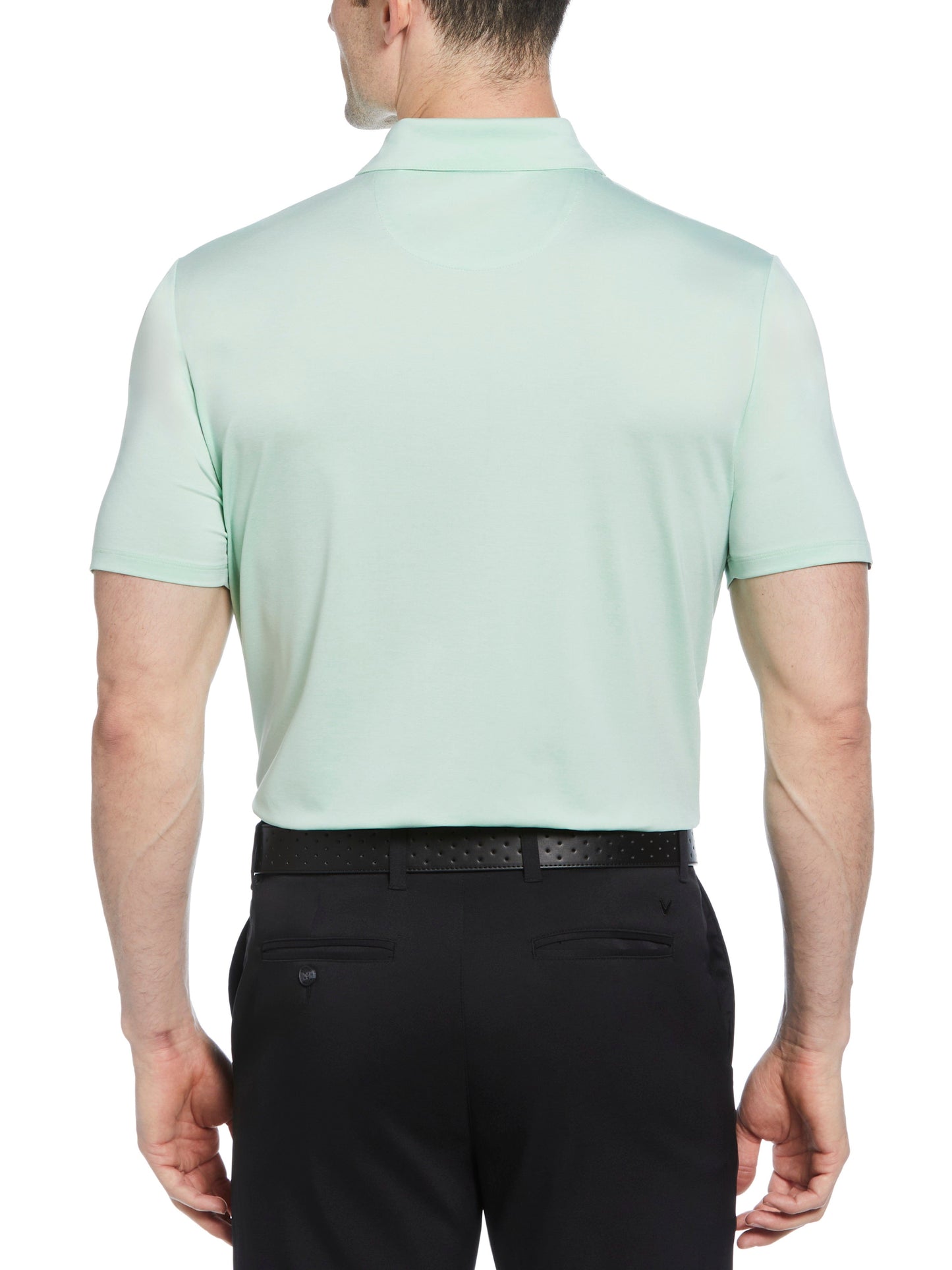 Mens Premium Heather Soft Touch Golf Polo