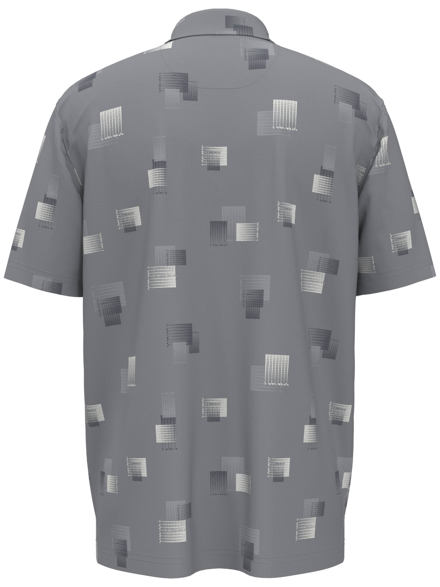 Mens 8 Essential Clubs Print Polo