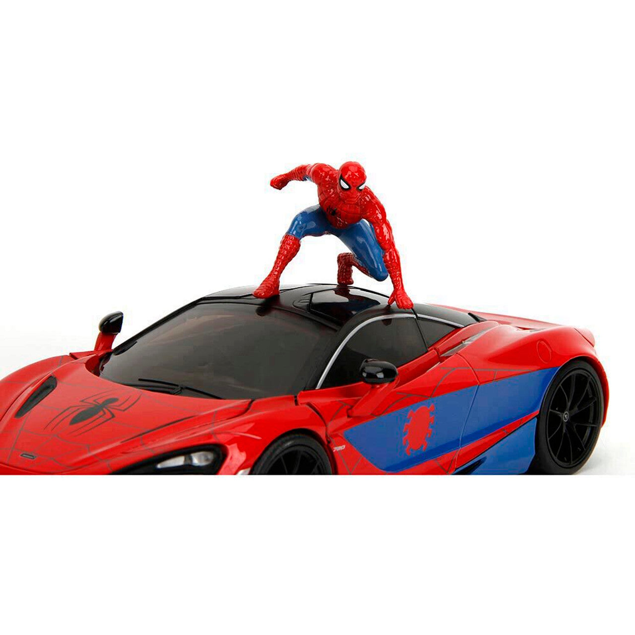 Mclaren 720S W/Spider-Man 1:24 Scale Diecast Model Car by Jada Toys