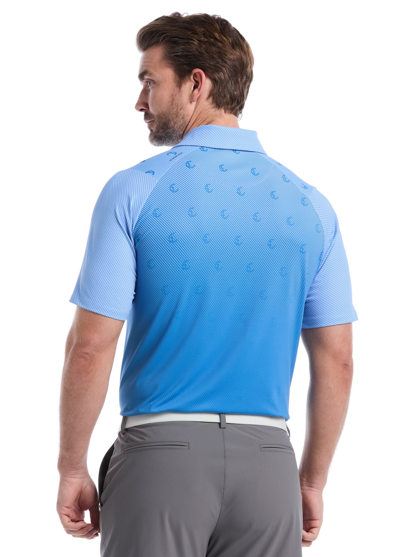 Mens Engineered "C" Golf Polo