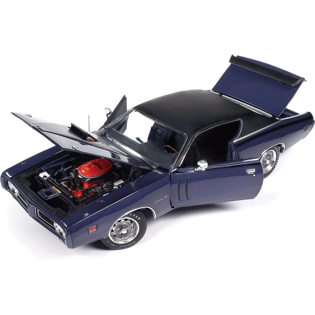 1971 Dodge Charger R/T MCACN 1:18 Scale Diecast Model Car by American Muscle - Ertl
