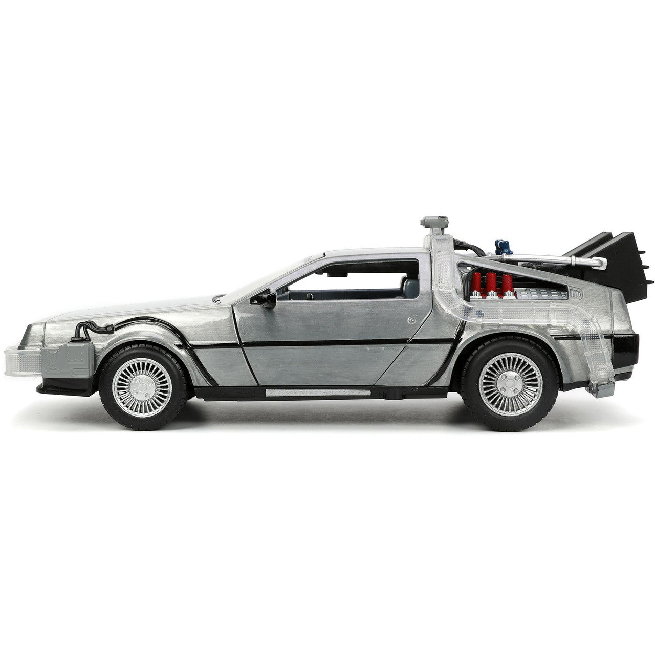 Back to the Future Part 1 DeLorean Time Machine 1:24 Scale Diecast Model Car by Jada Toys