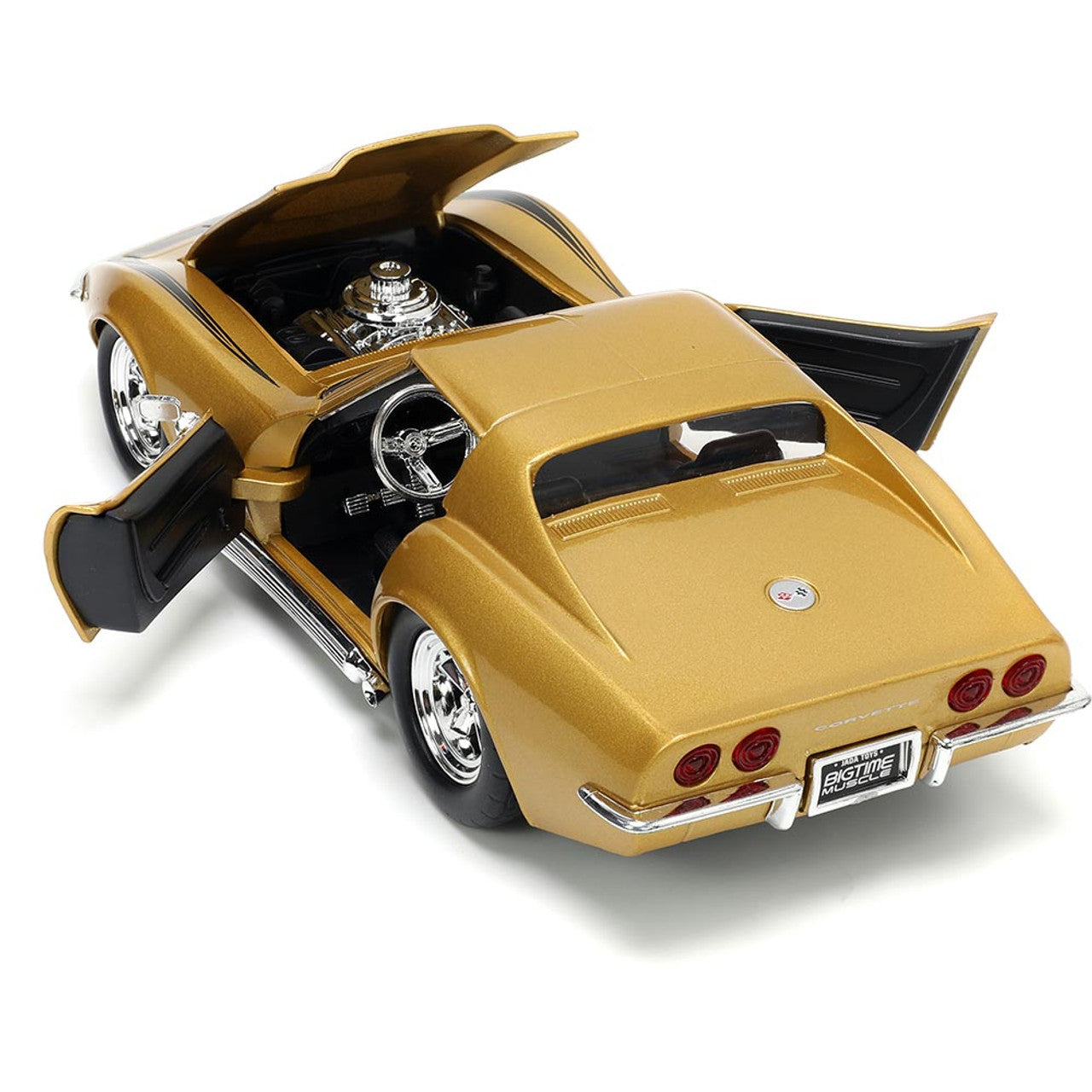 1969 Corvette Stingray BTM 1:24 Scale Diecast Model Car by Jada Toys