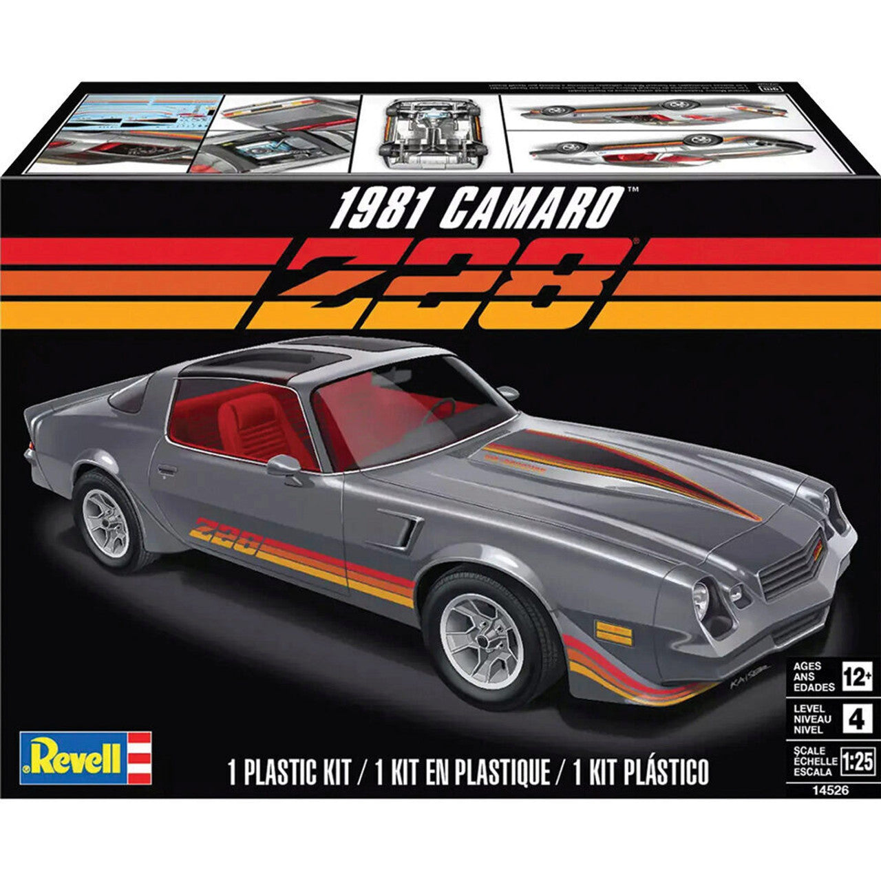 1981 Camaro Z-28 1:25 Scale Plastic Model Kit by Revell