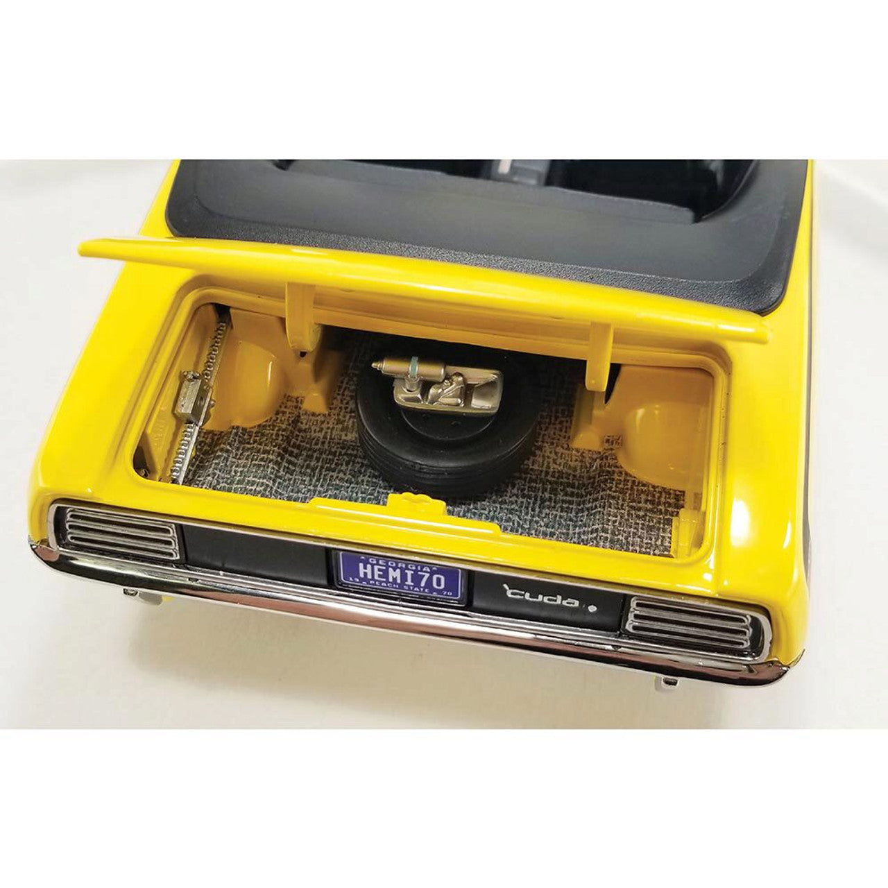 1970 Plymouth HEMI Cuda Convertible 1:18 Scale Diecast Model Car by Acme