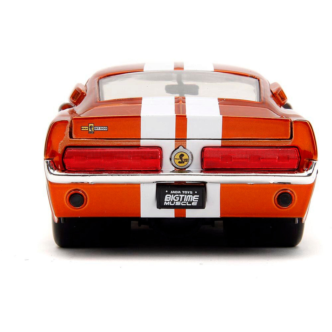 1967 Shelby G.T. 500 - Candy Orange 1:24 Scale Diecast Model Car by Jada Toys