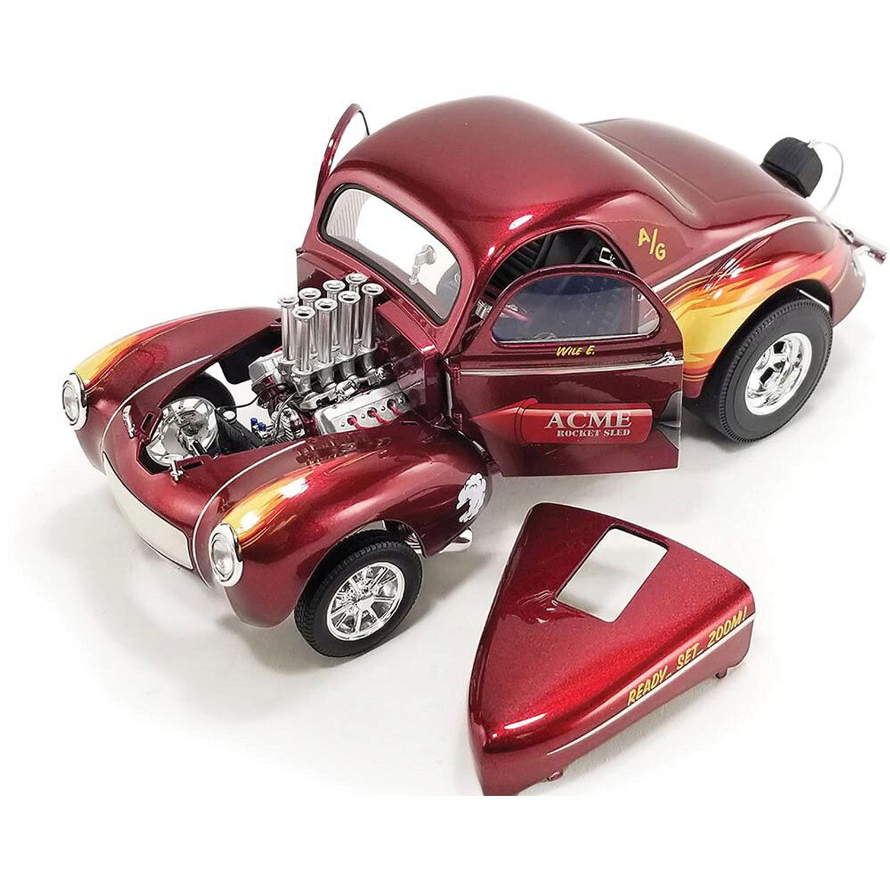 1940 Gasser - ACME Rocket Sled 1:18 Scale Diecast Model Car by Acme
