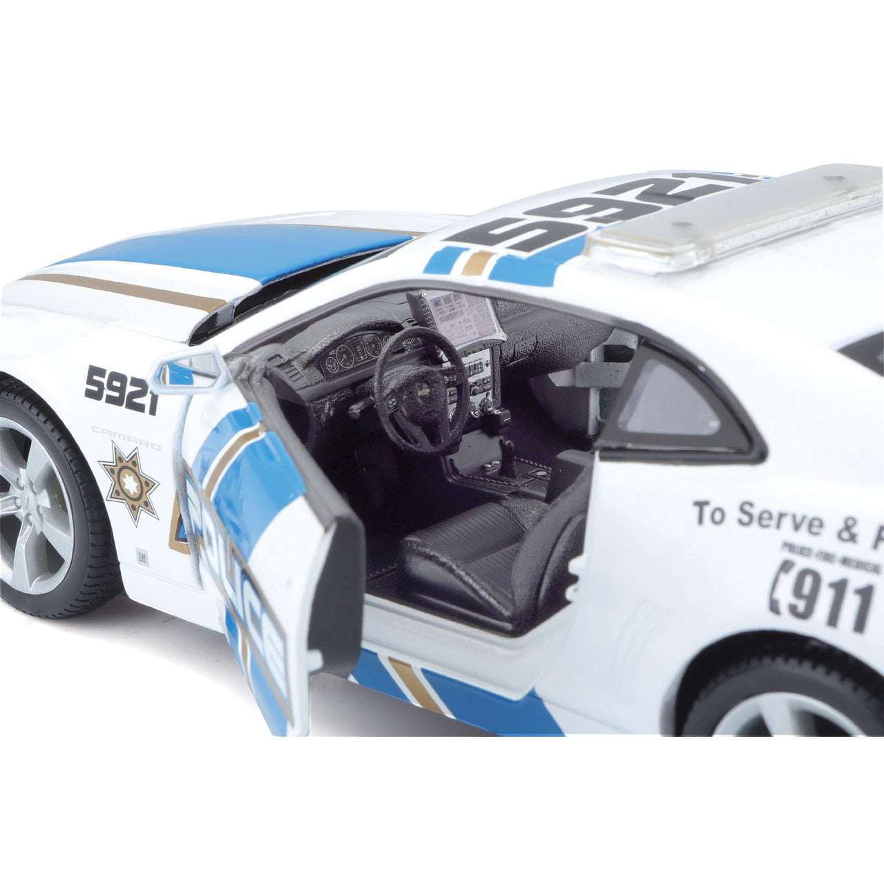 2010 Chevrolet Camaro SS Police 1:24 Scale Diecast Model Car by Maisto