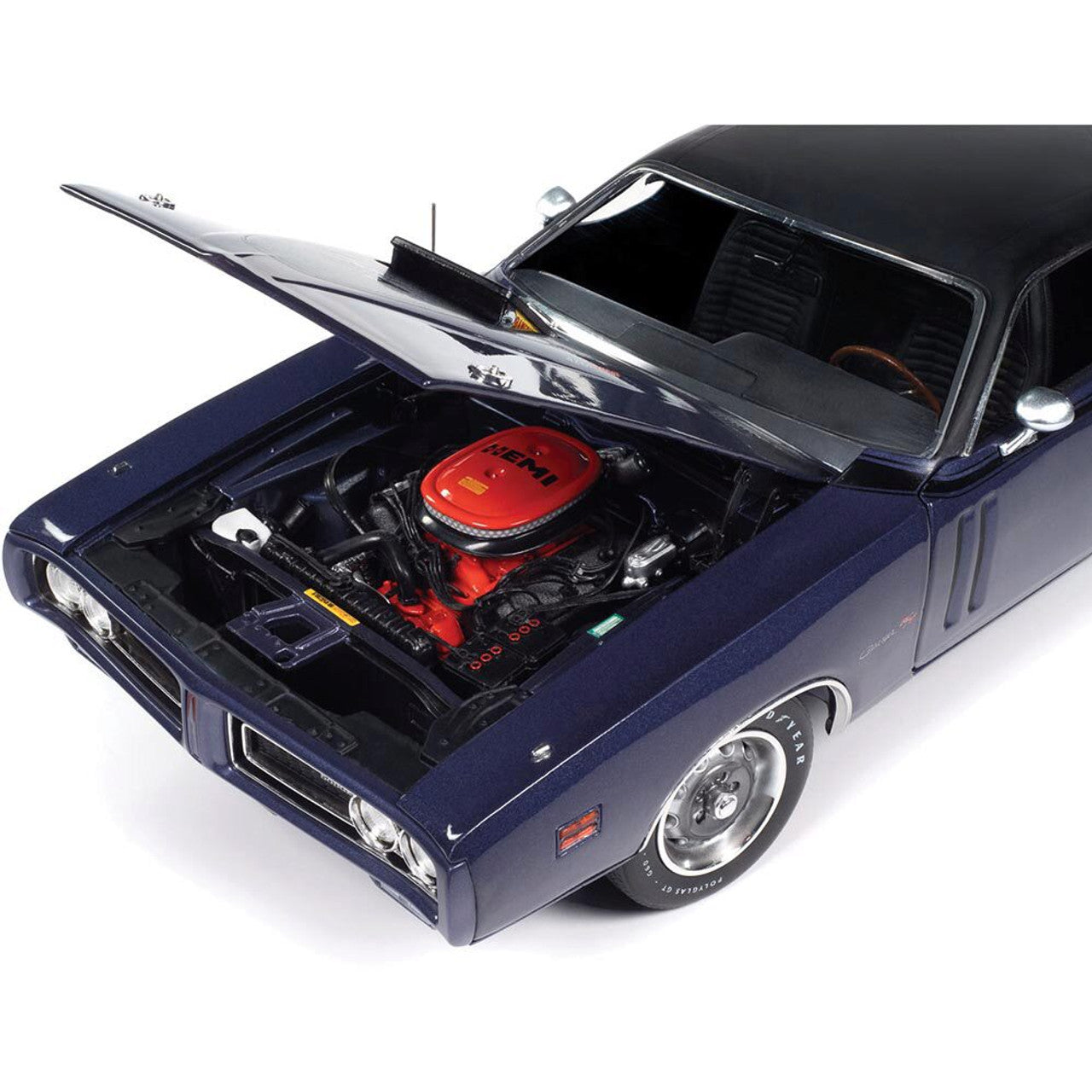 1971 Dodge Charger R/T MCACN 1:18 Scale Diecast Model Car by American Muscle - Ertl