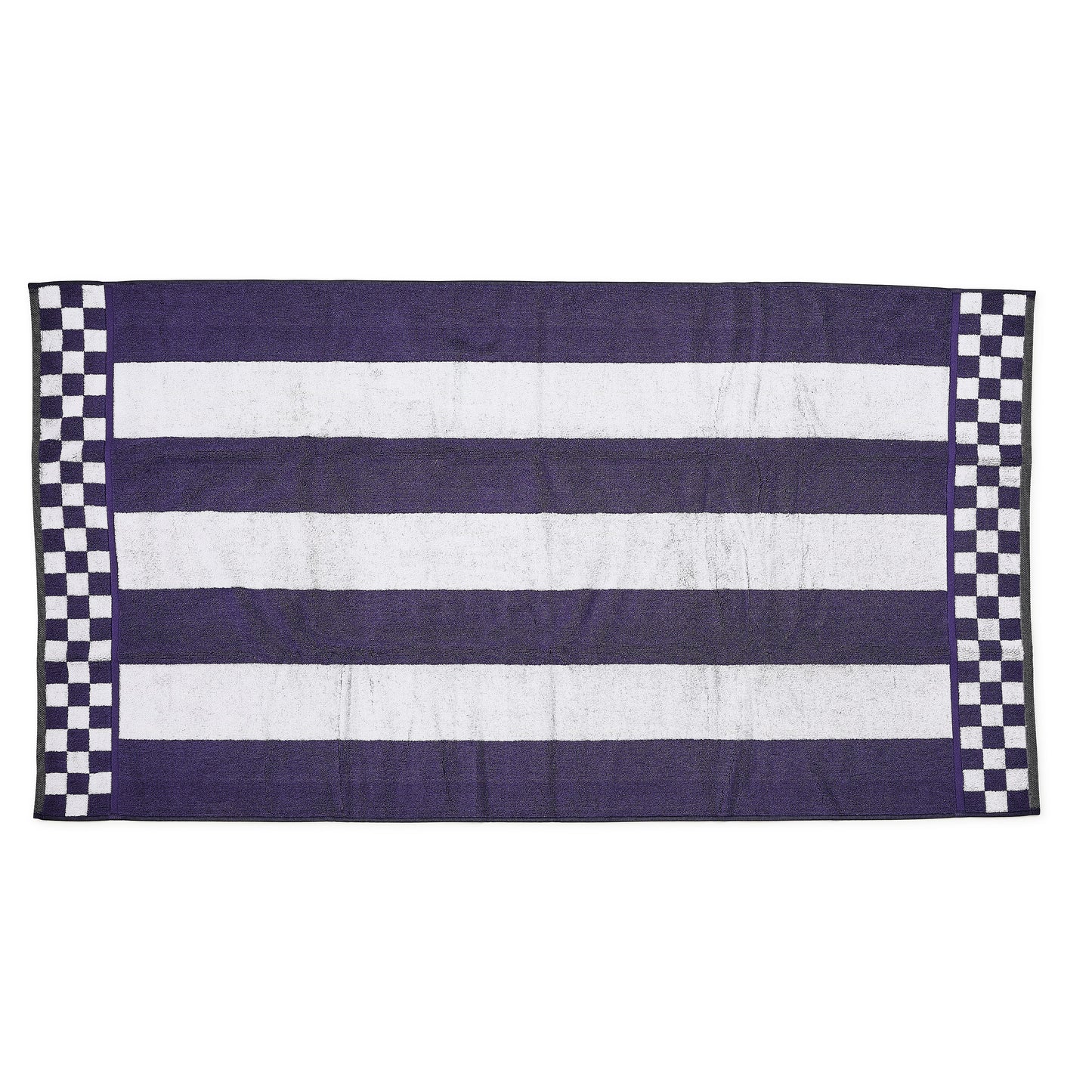 Plum Stripe Bath Towel