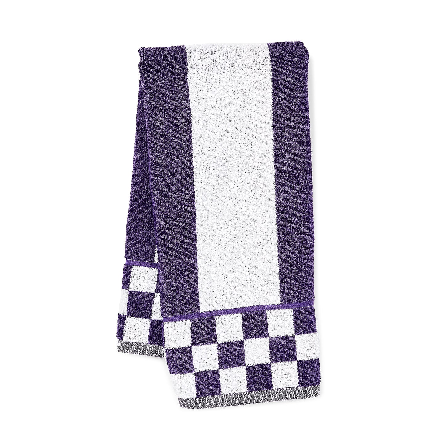 Plum Stripe Hand Towel