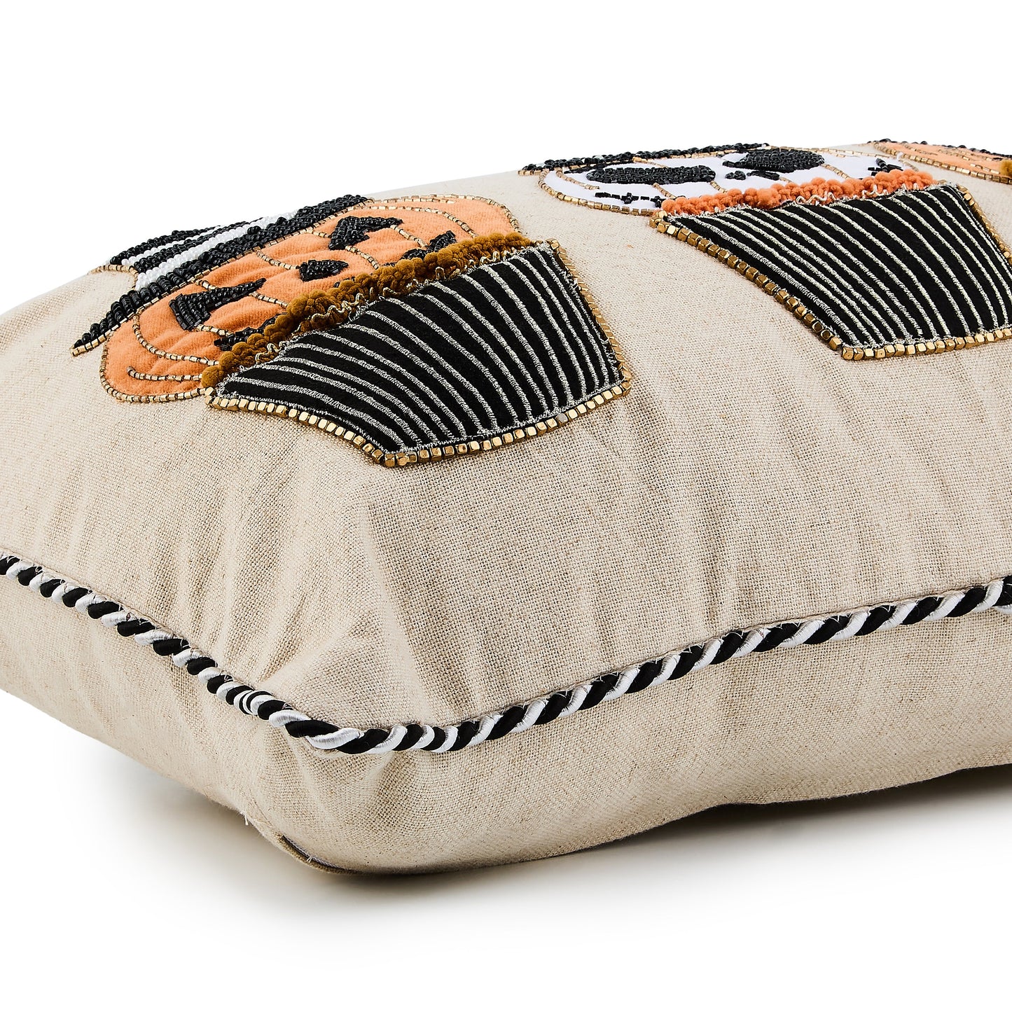Jack O¡¯ Lantern Cupcake Lumbar Throw Pillow