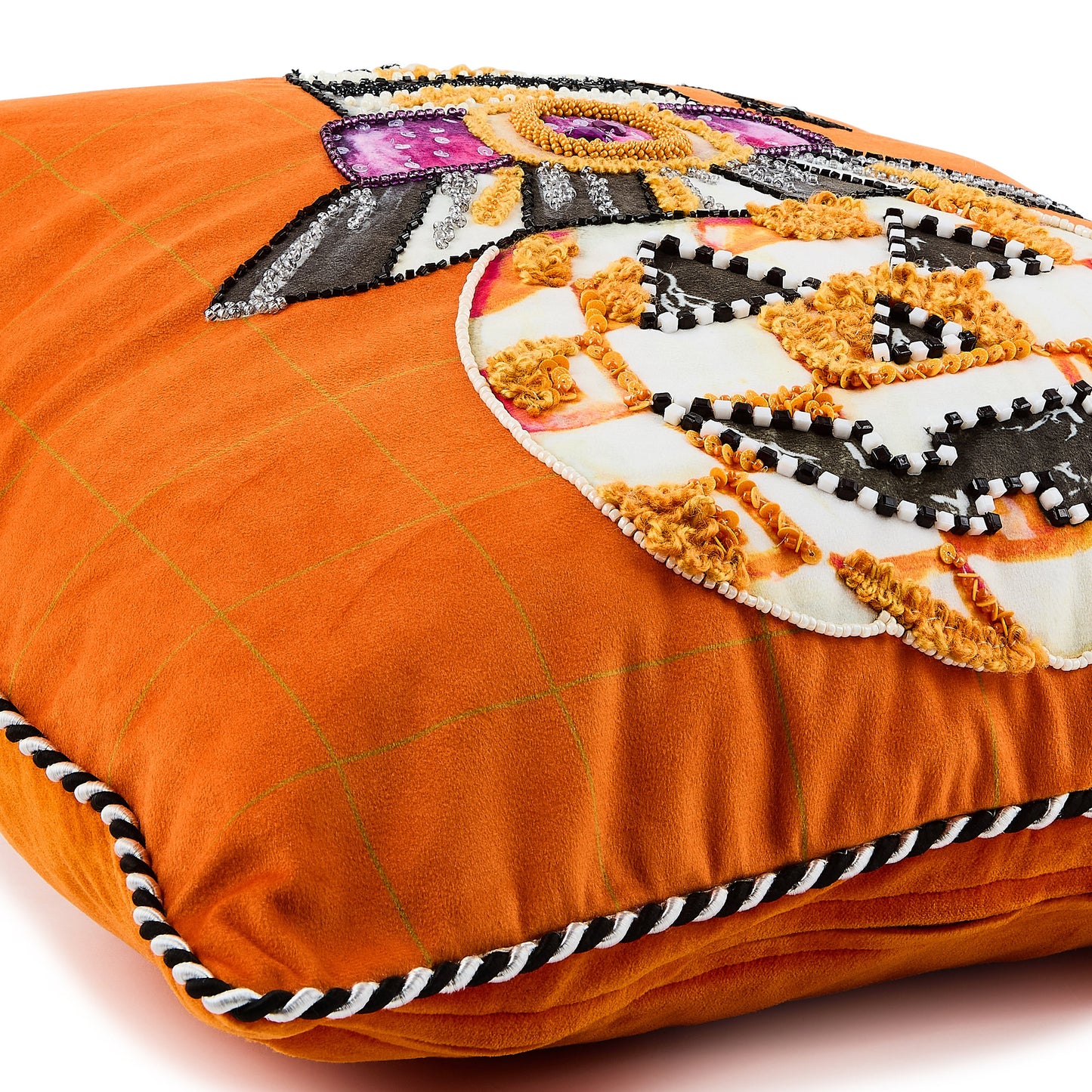 Jack O¡¯ Lantern in Hat Throw Pillow