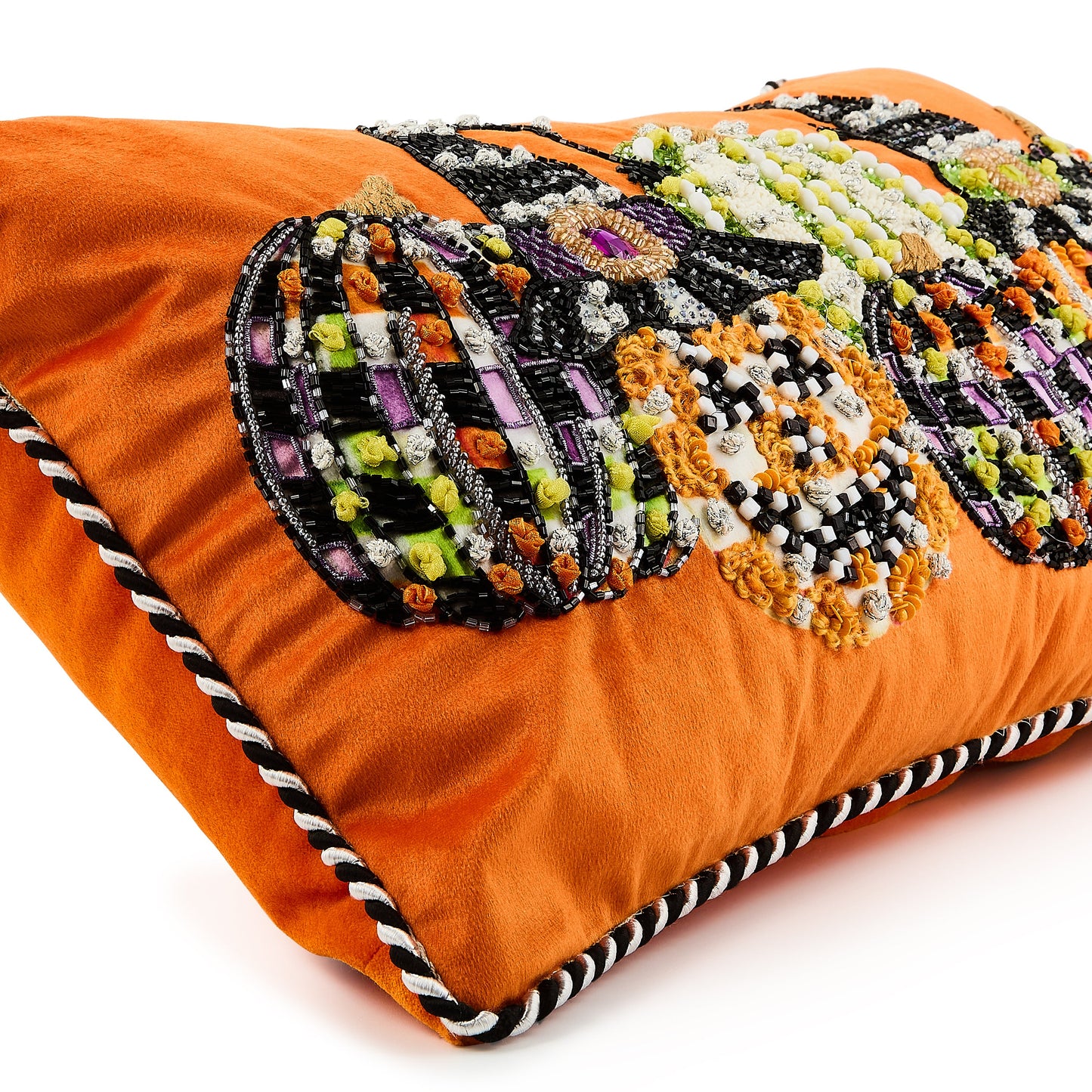 Jack O¡¯ Lantern in Hat Lumbar Throw Pillow
