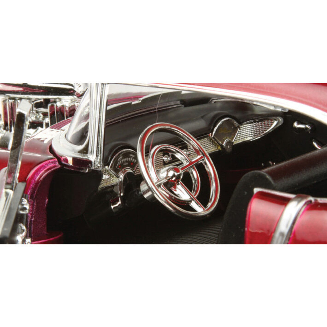 1955 Supercharged Chevy Bel Air 1:18 Scale Diecast Model by Motormax