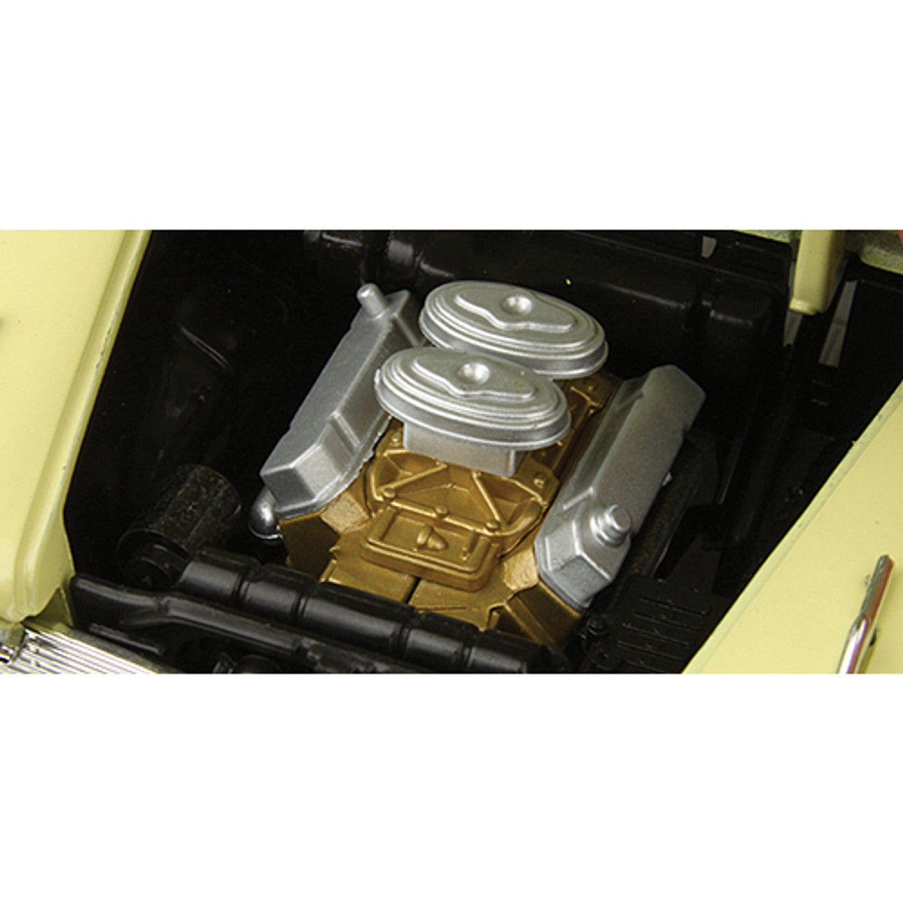1958 Plymouth Anniversary Fury - yellow 1:18 Scale Diecast Model by Motormax
