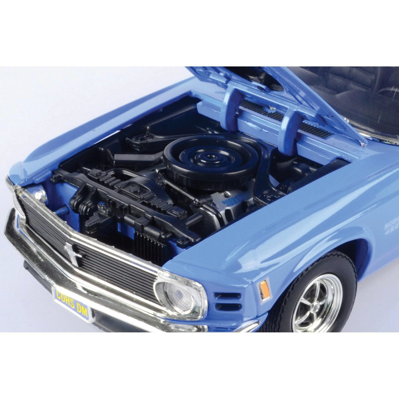 1970 Boss 429 Mustang - Blue 1:18 Scale Diecast Model by Motormax