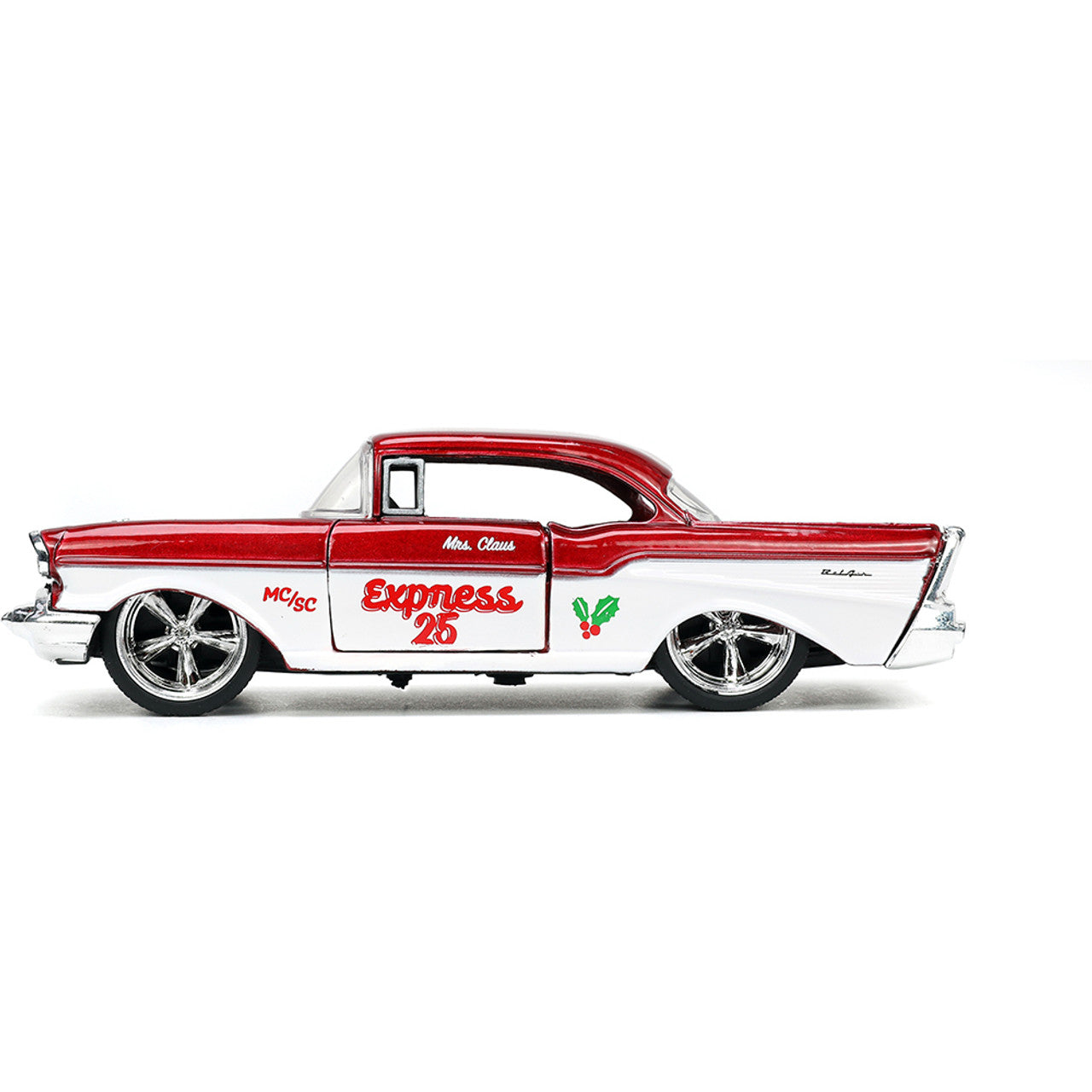 Santa & Mrs. Clause 1940 Ford Pickup and 1957 | Jada Toys 1:32 Scale Diecast Model Truck by Jada Toys