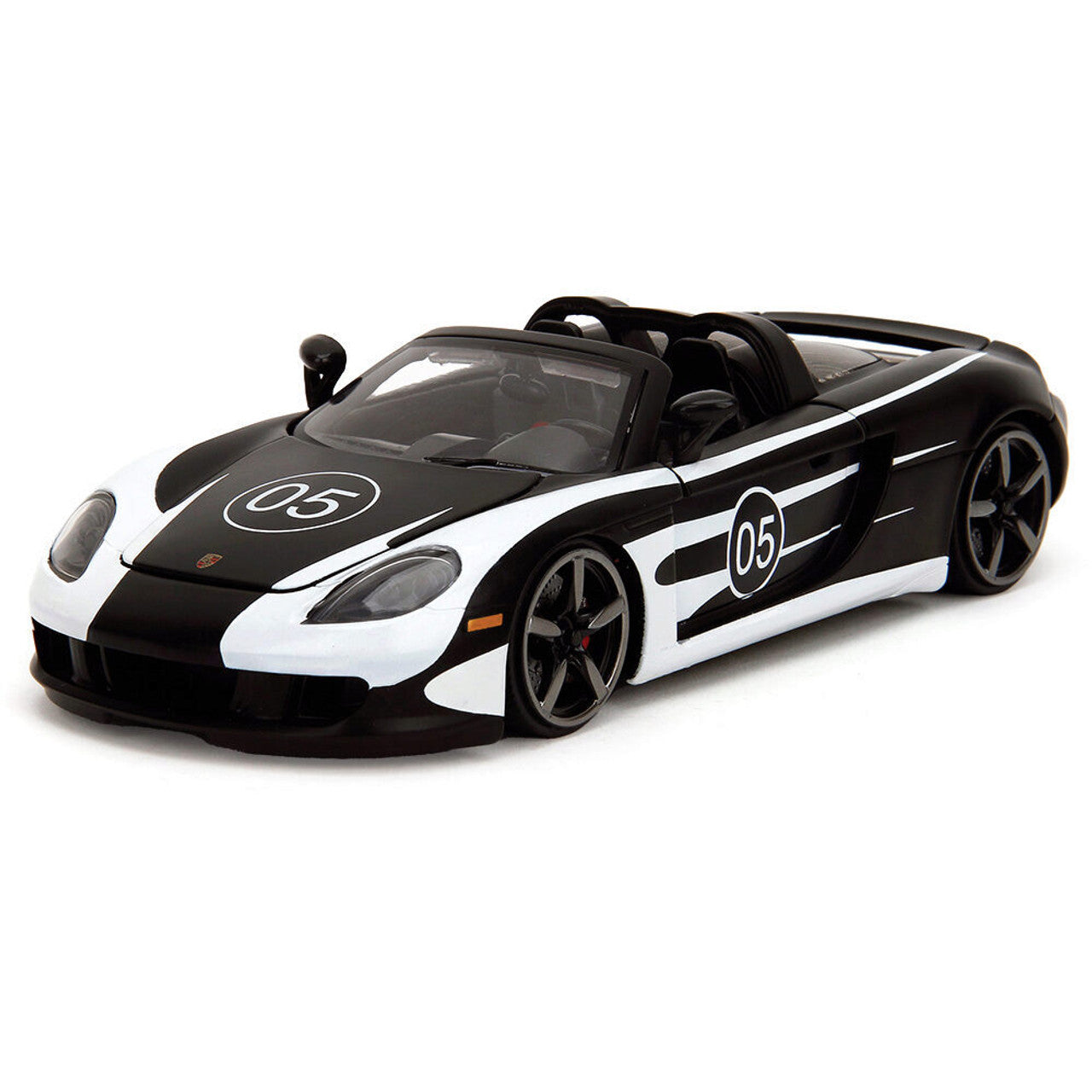 2005 Porsche Carrera GT 1:24 Scale Diecast Model Car by Jada Toys
