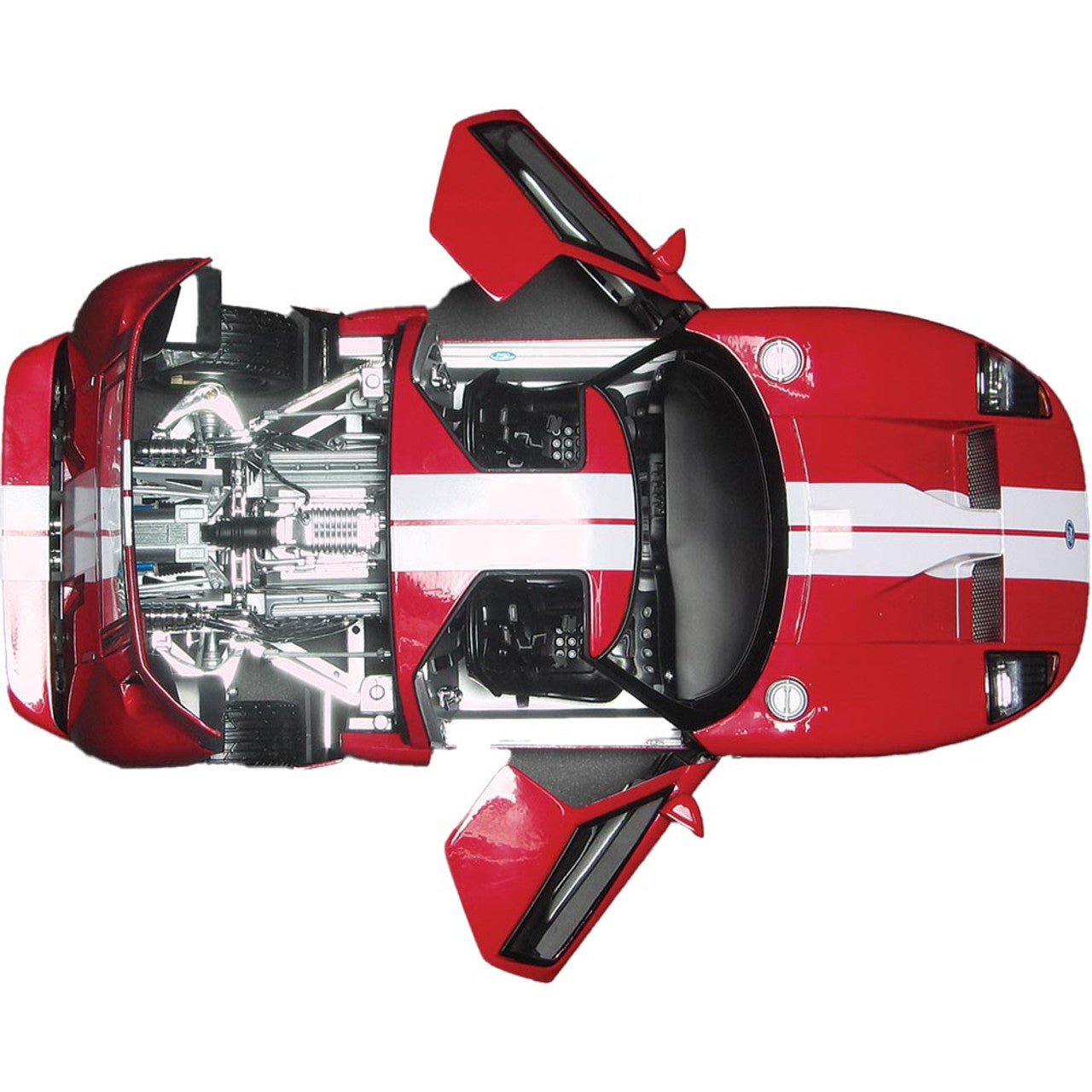 Ford GT Concept - Red 1:12 Scale Diecast Model Car by Motormax