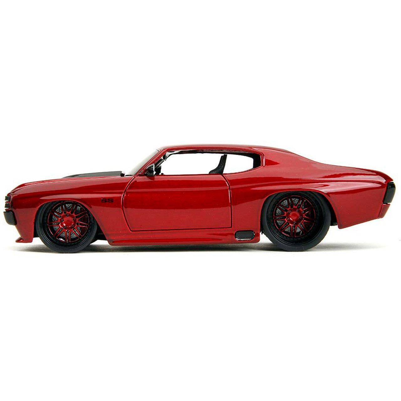 1971 Chevy Chevelle SS - Red - Pink Slips 1:24 Scale Diecast Model Car by Jada Toys