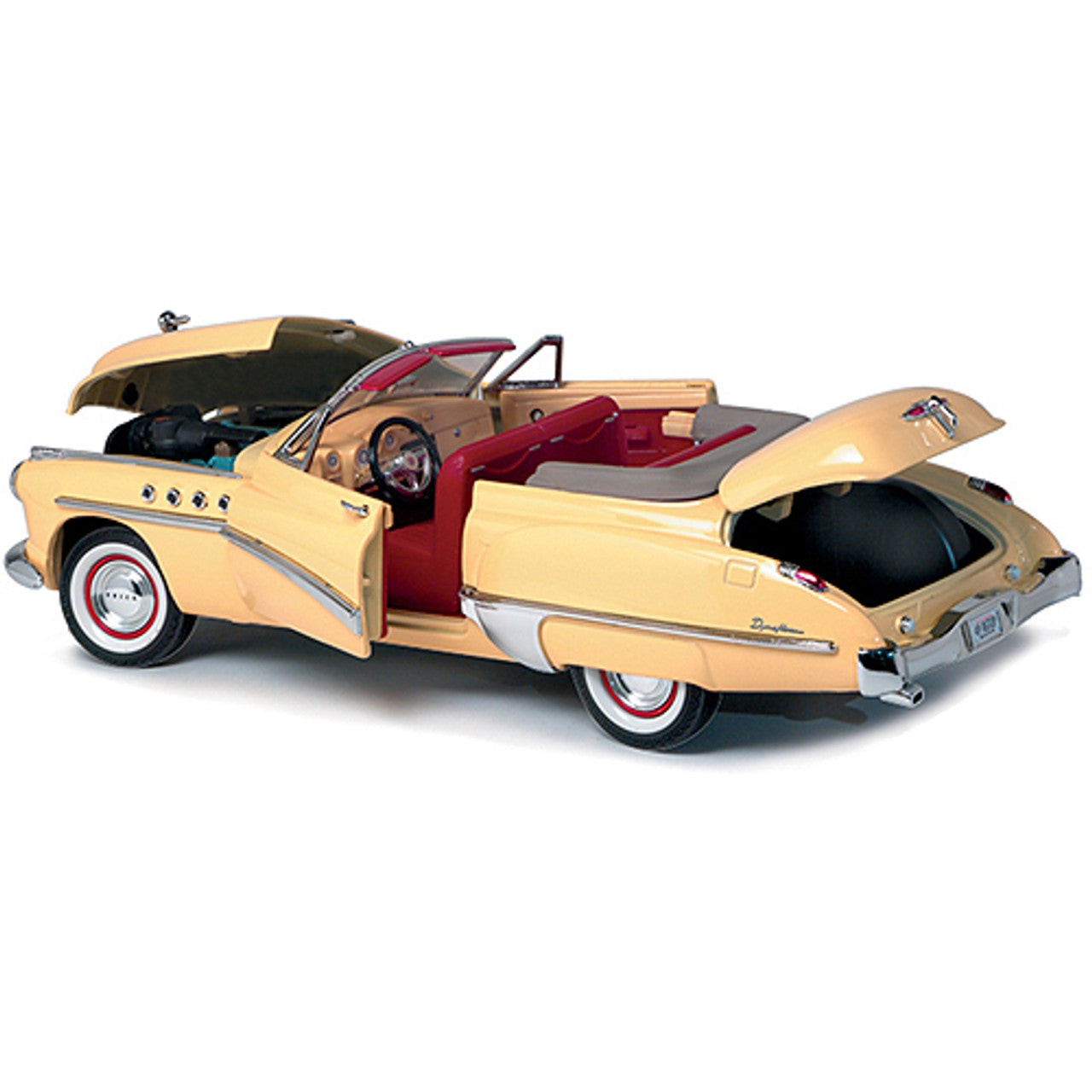 1949 Buick Roadmaster Convertible 1:18 Scale Diecast Model by Motormax