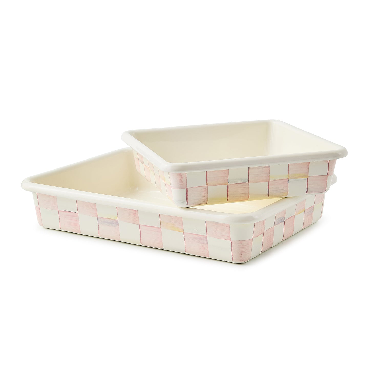 Rosy Check 8¡å Square Baking Pan