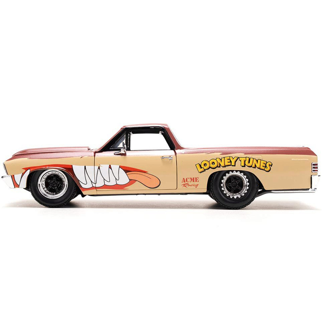 1967 Chevy El Camino W/Tasmanian Devil 1:24 Scale Diecast Model Car by Jada Toys